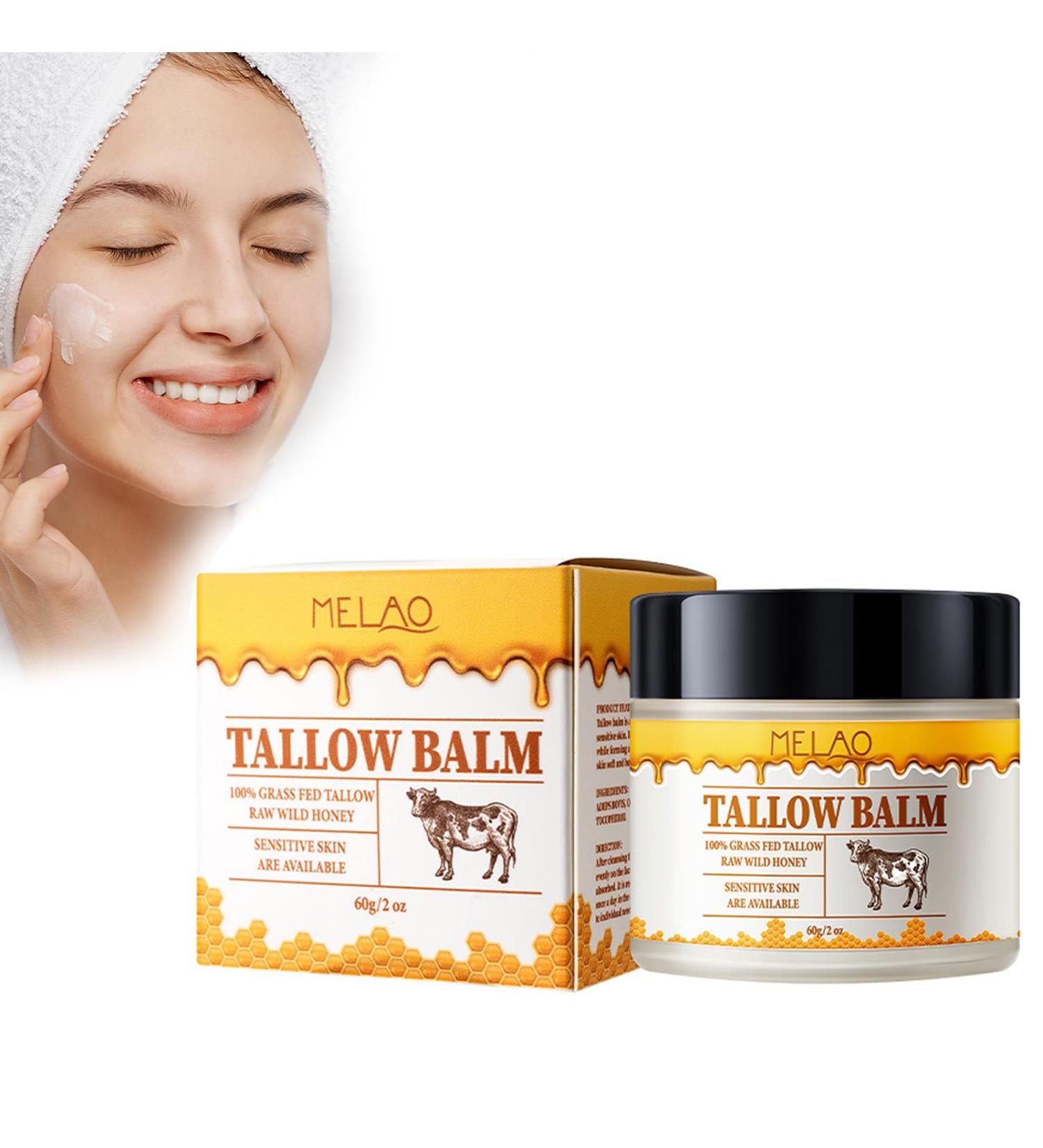 Organic Talg Honey Balm - Moisturizing Body & Face Cream with Raw Wild Honey for Dry Skin - All-Purpose Soothing Skin Care (1PC) - Buy Online on GoSupps.com