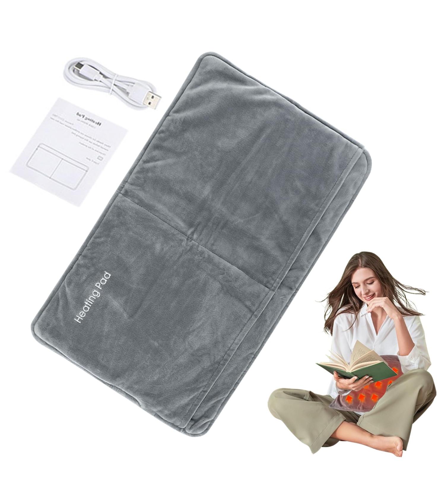 Moonyan Foot Heating Pad - Portable Foot Warmer with Overheating Protection | Winter Accessories for Women | Ideal for Work Reading Travel & Sleep - Buy Online on GoSupps.com