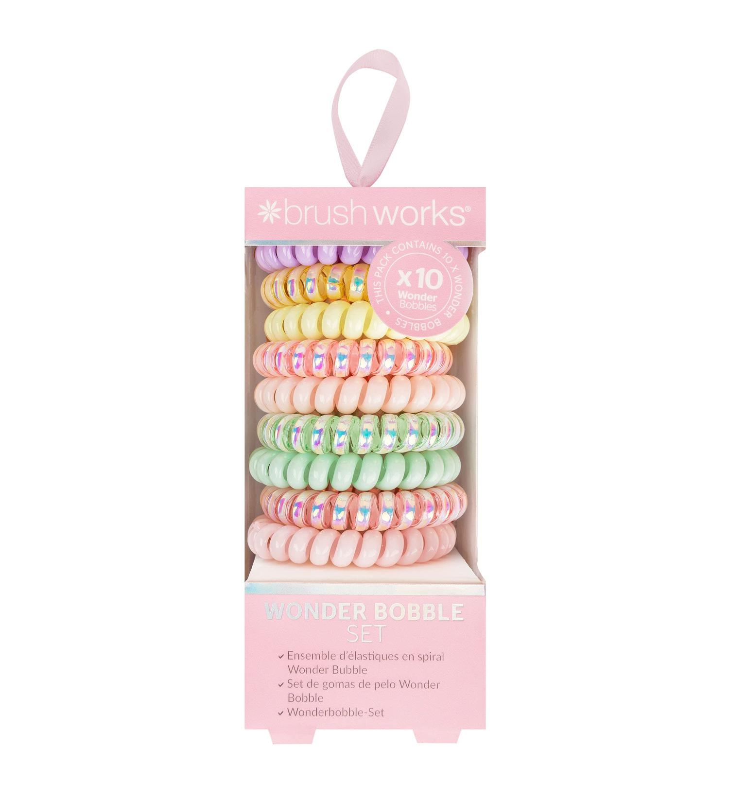 Brushworks Pastel Wonder Bobble Set One Size Pink - Buy Online on GoSupps.com