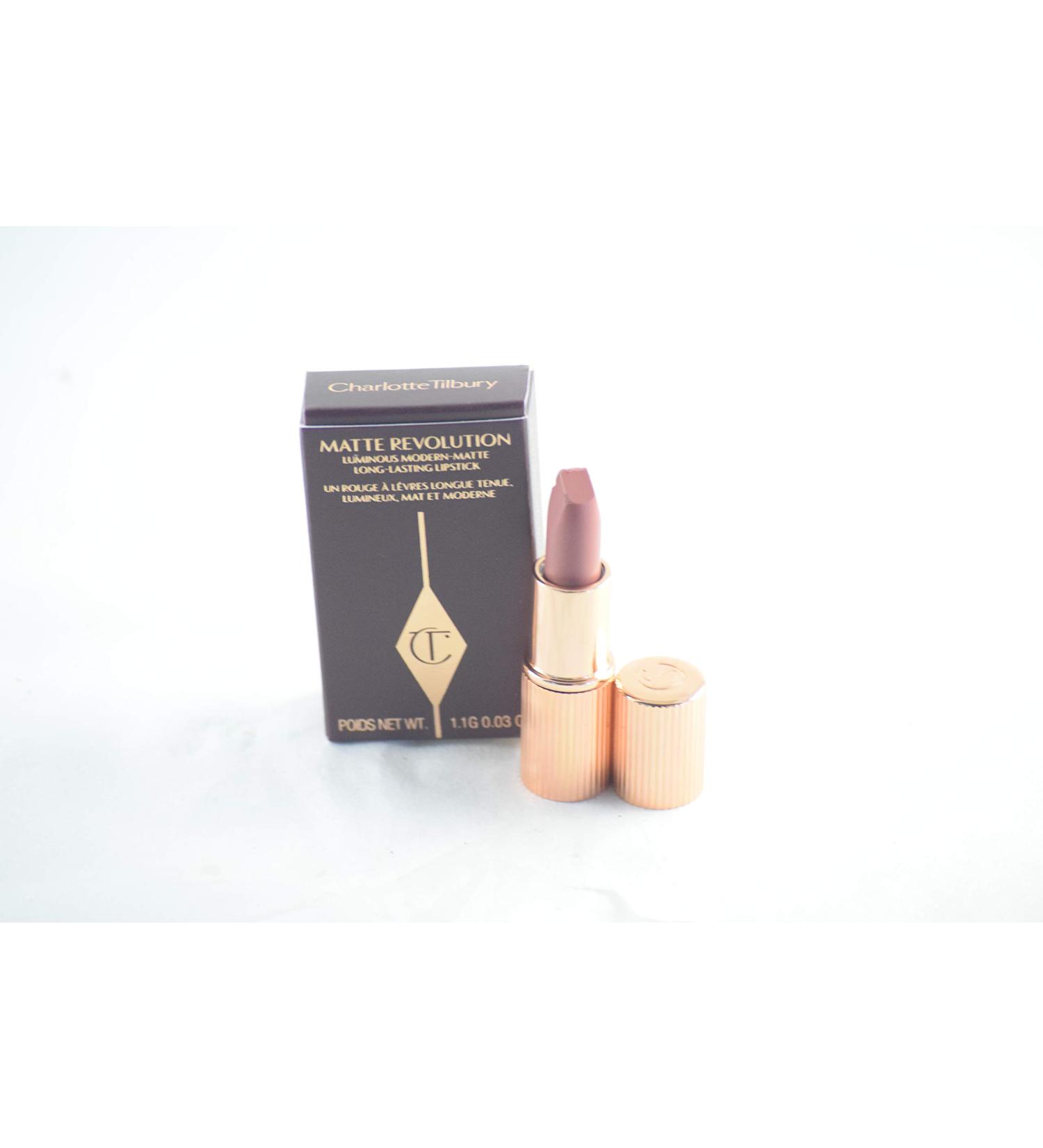 Charlotte Tilbury Matte Revolution Lipstick Pillow Talk Mini - 0.03 oz - Buy Online on GoSupps.com