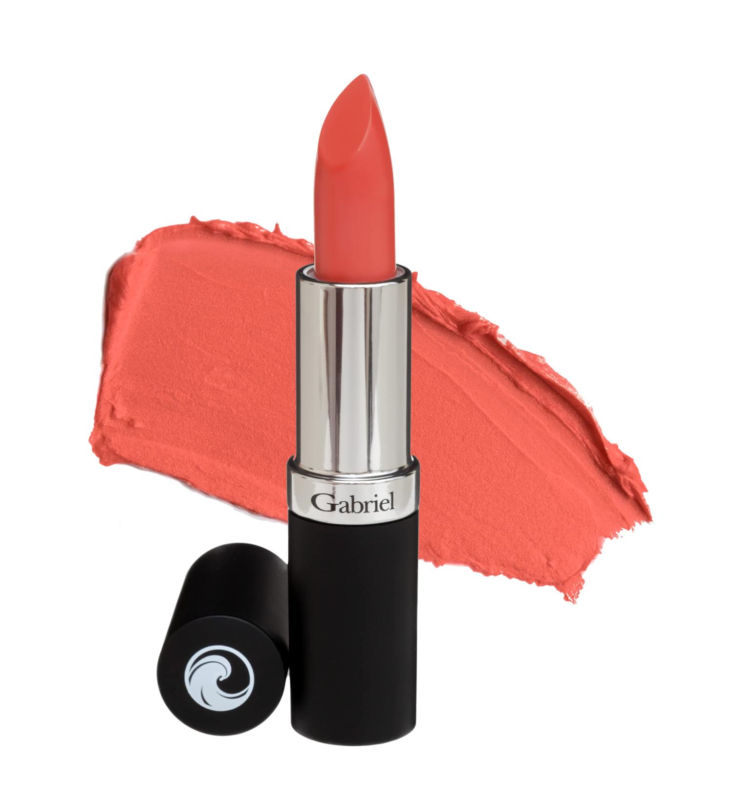 Gabriel Cosmetics Santa Fe Lipstick - Pink Orange/Warm Cr me 0.13 oz | Natural, Paraben Free, Vegan, Gluten-free | Long Lasting with Jojoba Seed Oil & Aloe - Buy Online on GoSupps.com