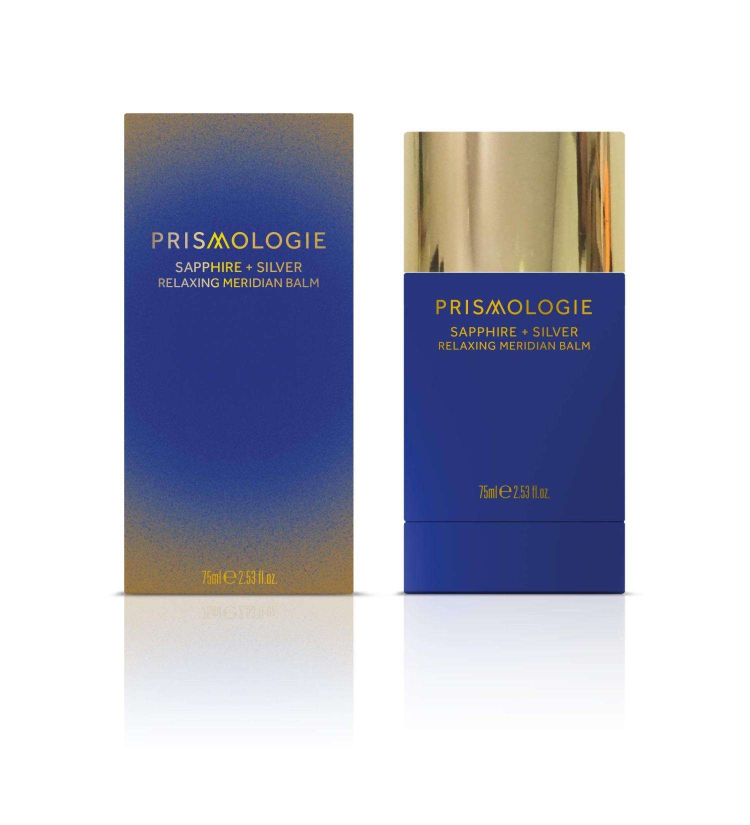 Prismologie Sapphire Plus Silver Relaxing Meridian Balm 75ml PRMPIMB1