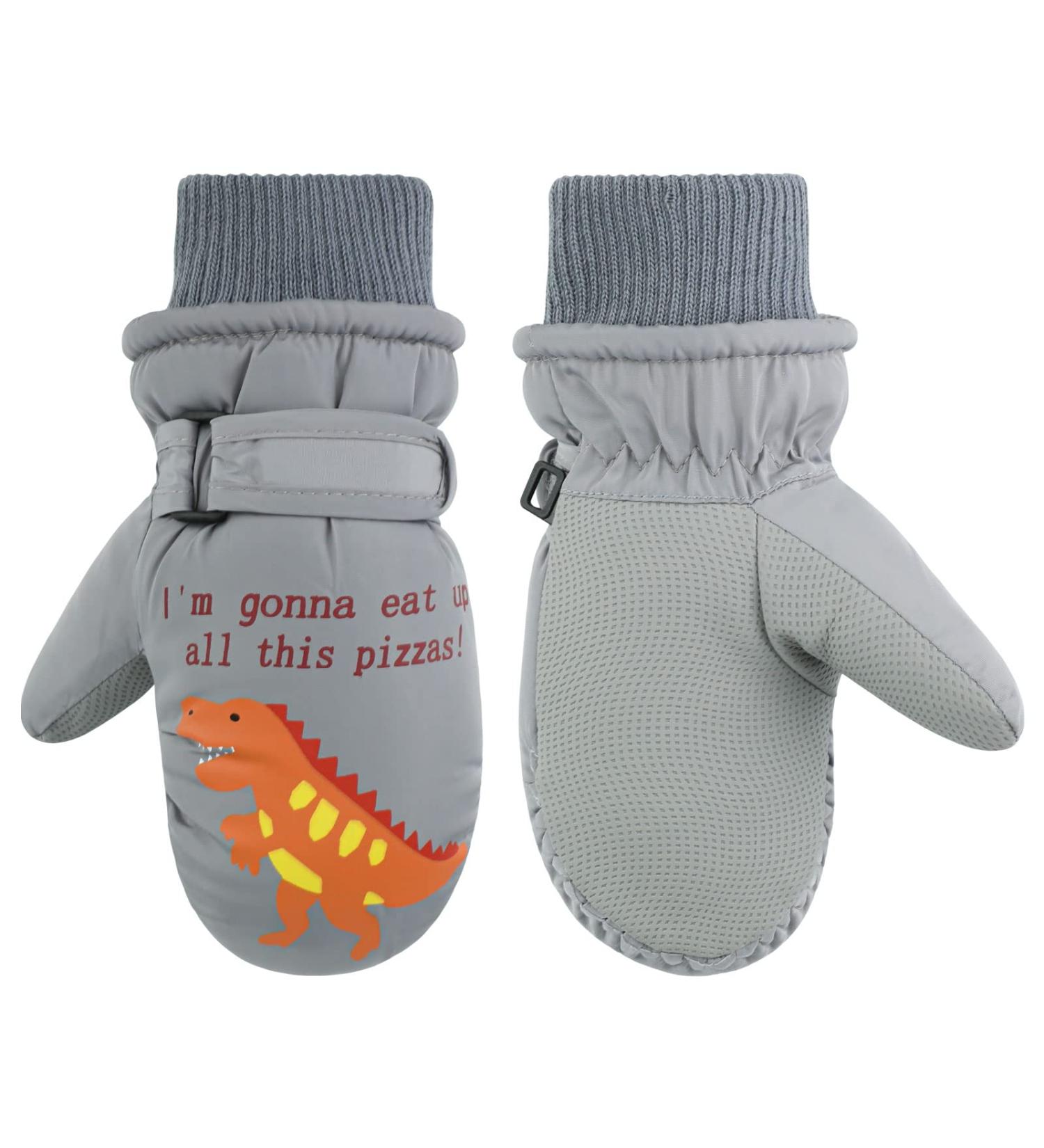 QKURT Kids Ski Gloves - Waterproof & Windproof Snowboard Gloves for Ages 2-5 | Ideal for Winter Sports & Outdoor Fun - Buy Online on GoSupps.com