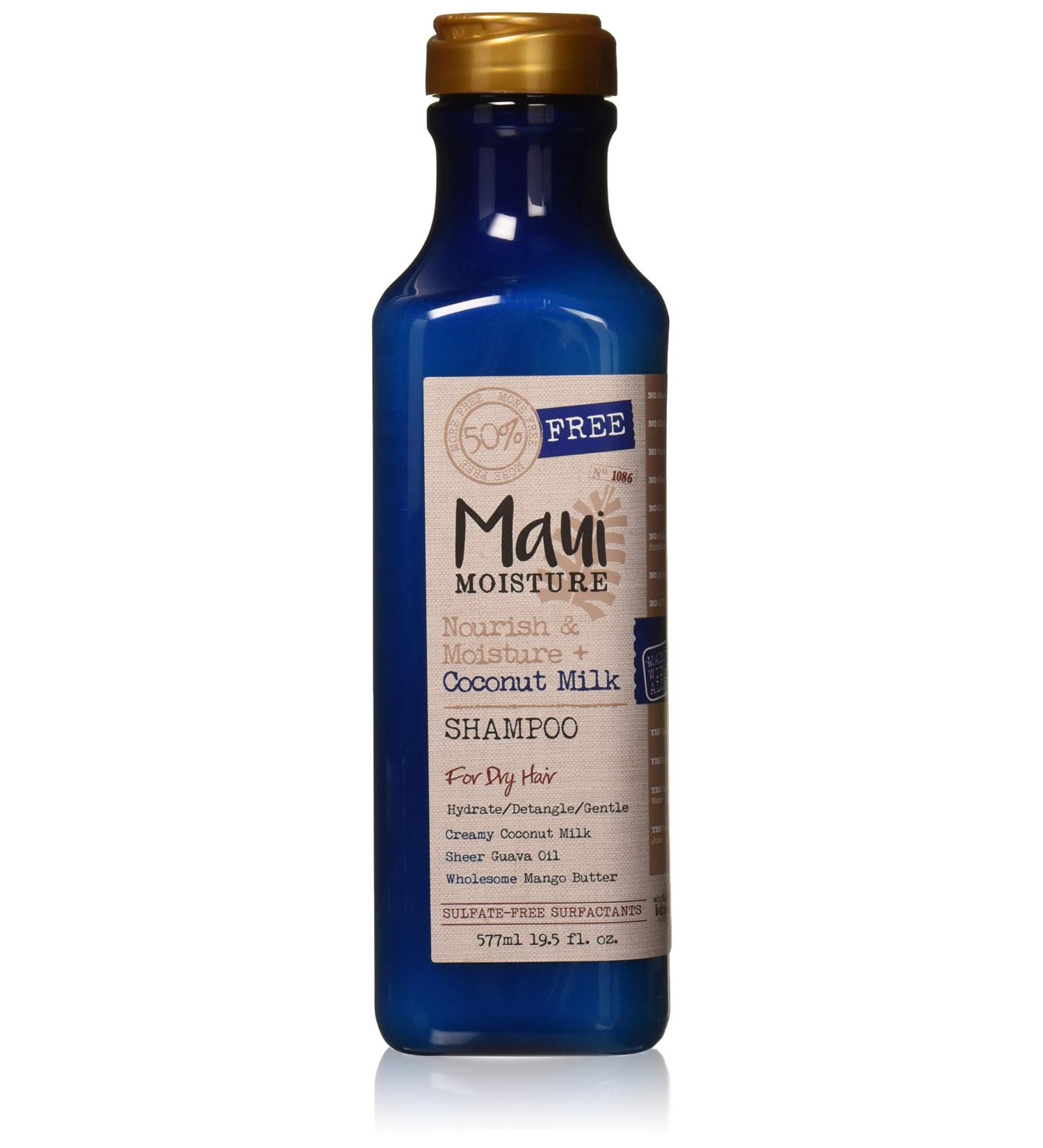 Maui Moisture Coconut Milk Shampoo 19.5 Oz - Nourish & Moisturize Hair | International Shipping - Buy Online on GoSupps.com