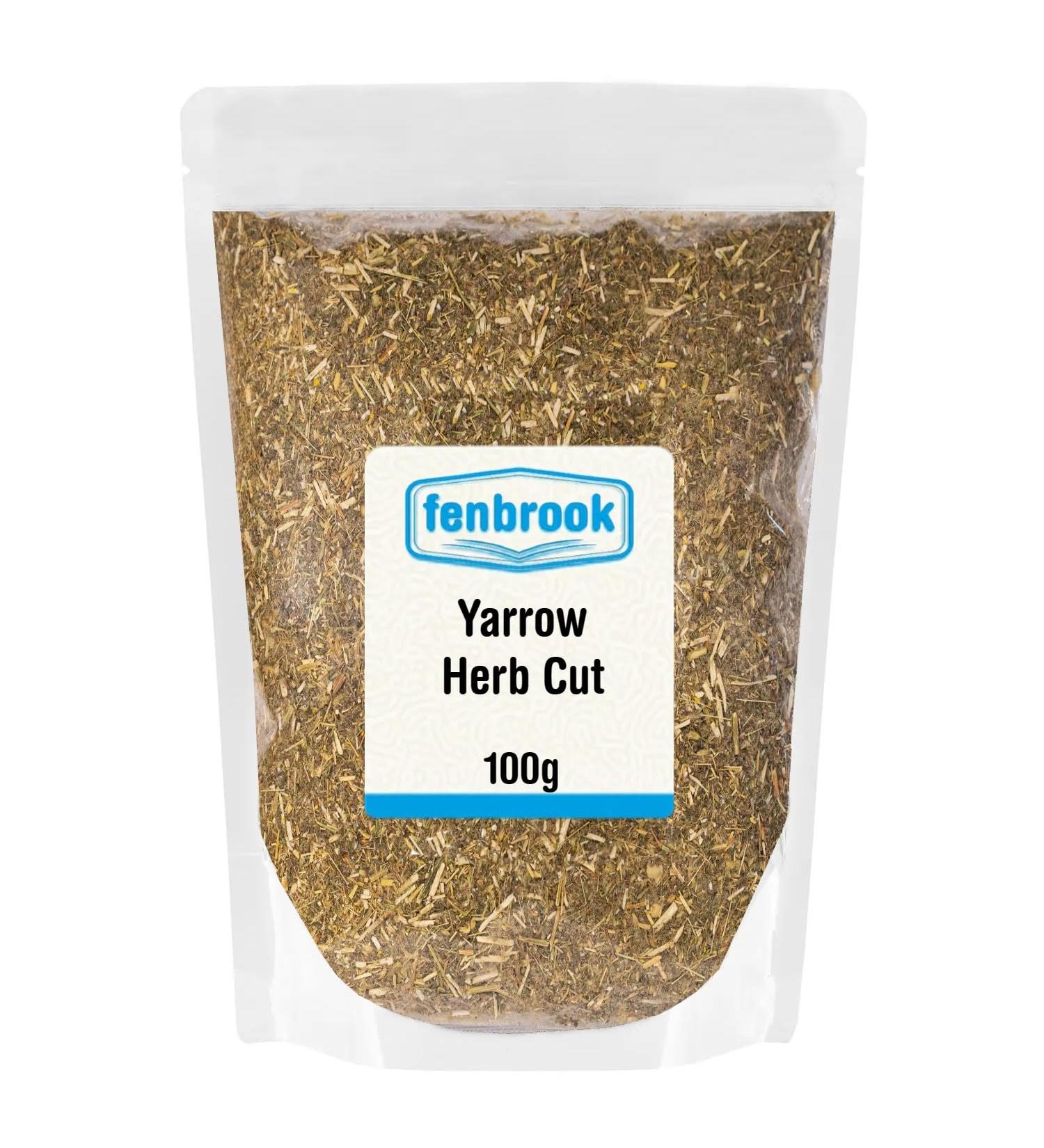 Yarrow Herb Cut 100g by Fenbrook