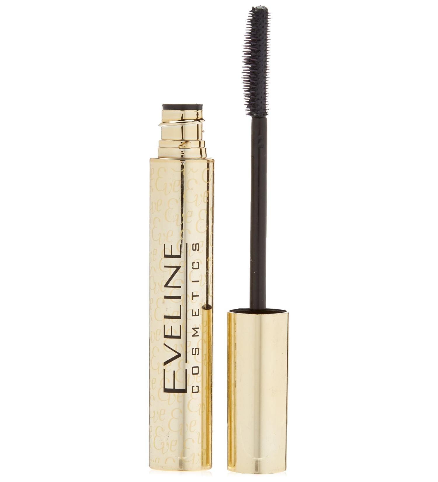 Eveline Cosmetics Volumix Fiberlast Mascara - Thickening & Lengthening Black Mascara (9 ml) | Shop Now for International Shipping - Buy Online on GoSupps.com