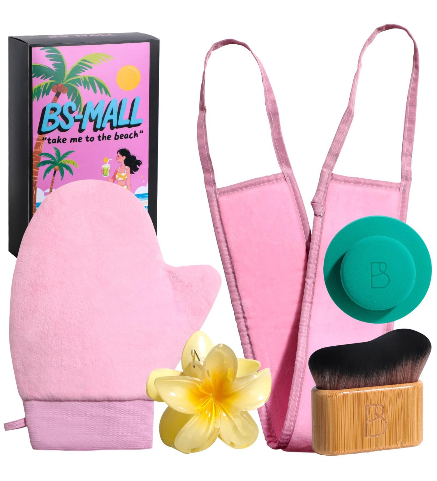 5-Piece Body Lotion Self Tanning Mitt Application Set Ultimate Tools for Even Application of Lotions tanning oils - Buy Online on GoSupps.com