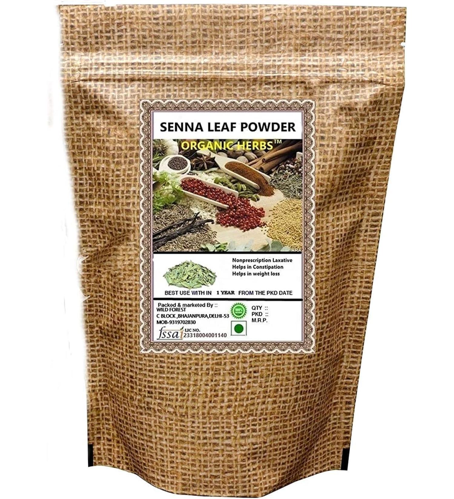 NIGHT NACHT Organic Herbs Senna Powder 400 GM