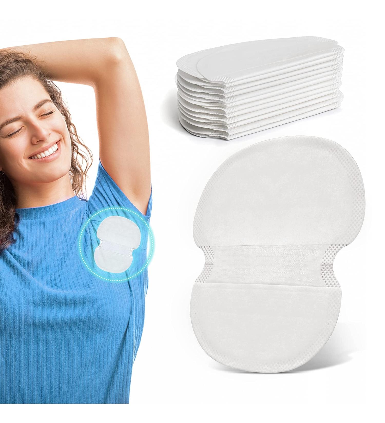 100 Pack Aoeoun Underarm Sweat Pads for Women and Men - Disposable Underarm Pads for Comfortable, Unflavored, Non-Visible Sweat Protection - Buy Online on GoSupps.com