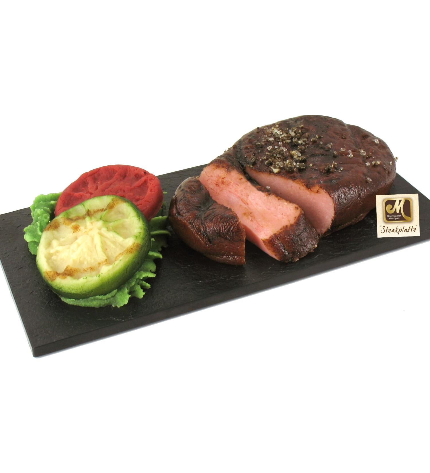 Odenwald marzipan steak plate 150g