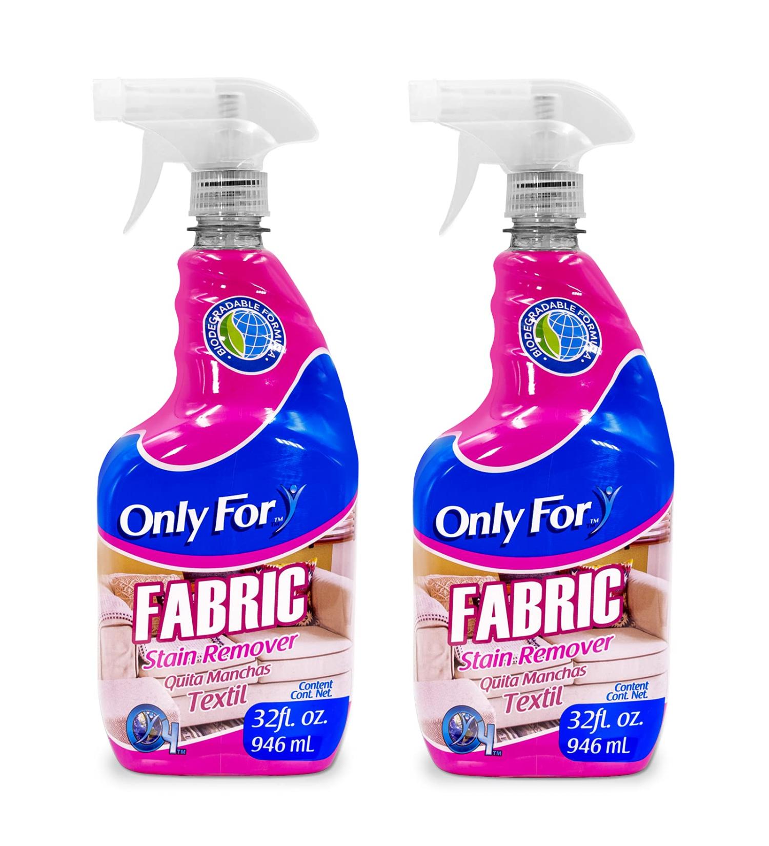 Fabric Cleaner 2-Pack - 64 Fl Oz Multi-Fabric Stain Remover for Sofas, Couches, Carpets & Upholstery - Buy Online on GoSupps.com