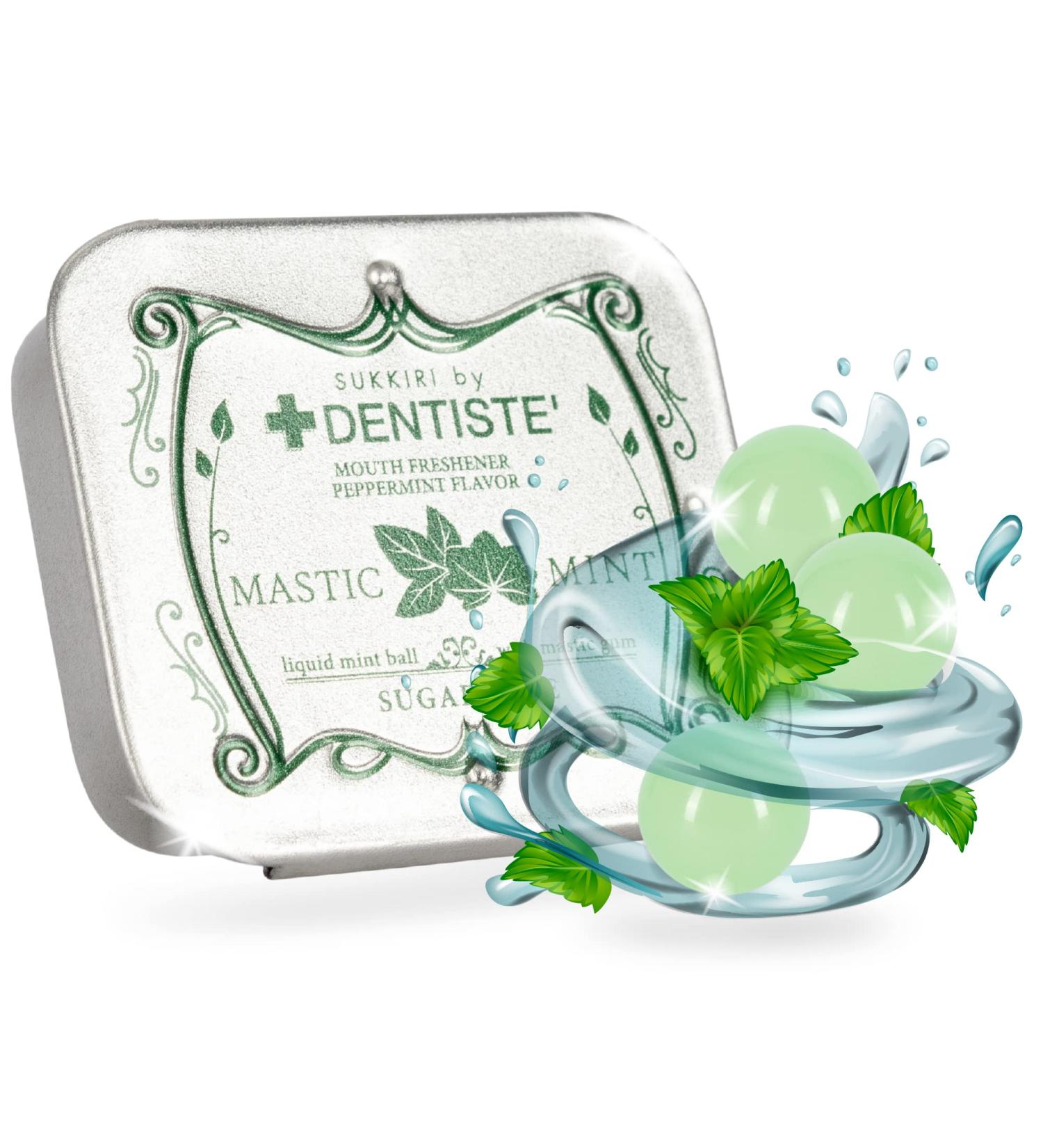 Dentiste Lovemints Metal Can - Fresh Breath in 3 Seconds | Peppermint Candy for Bad Breath & Cavities - Buy Online on GoSupps.com
