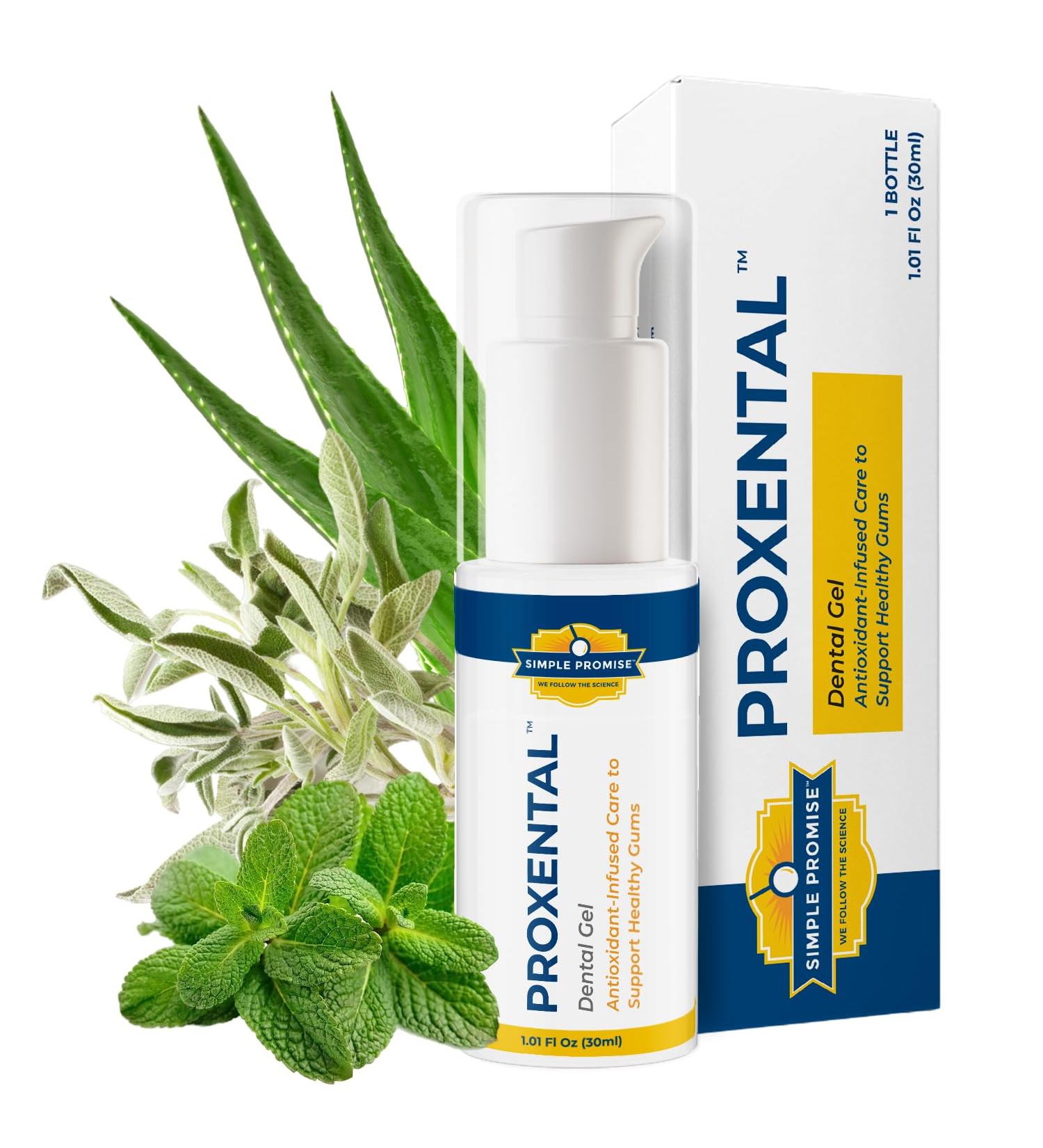 ProXental Dental Gel - Xylitol & Aloe Vera Oral Gum Care | Sensitive Teeth Fresh Breath & Enamel Support - 30ml Travel Size - Buy Online on GoSupps.com