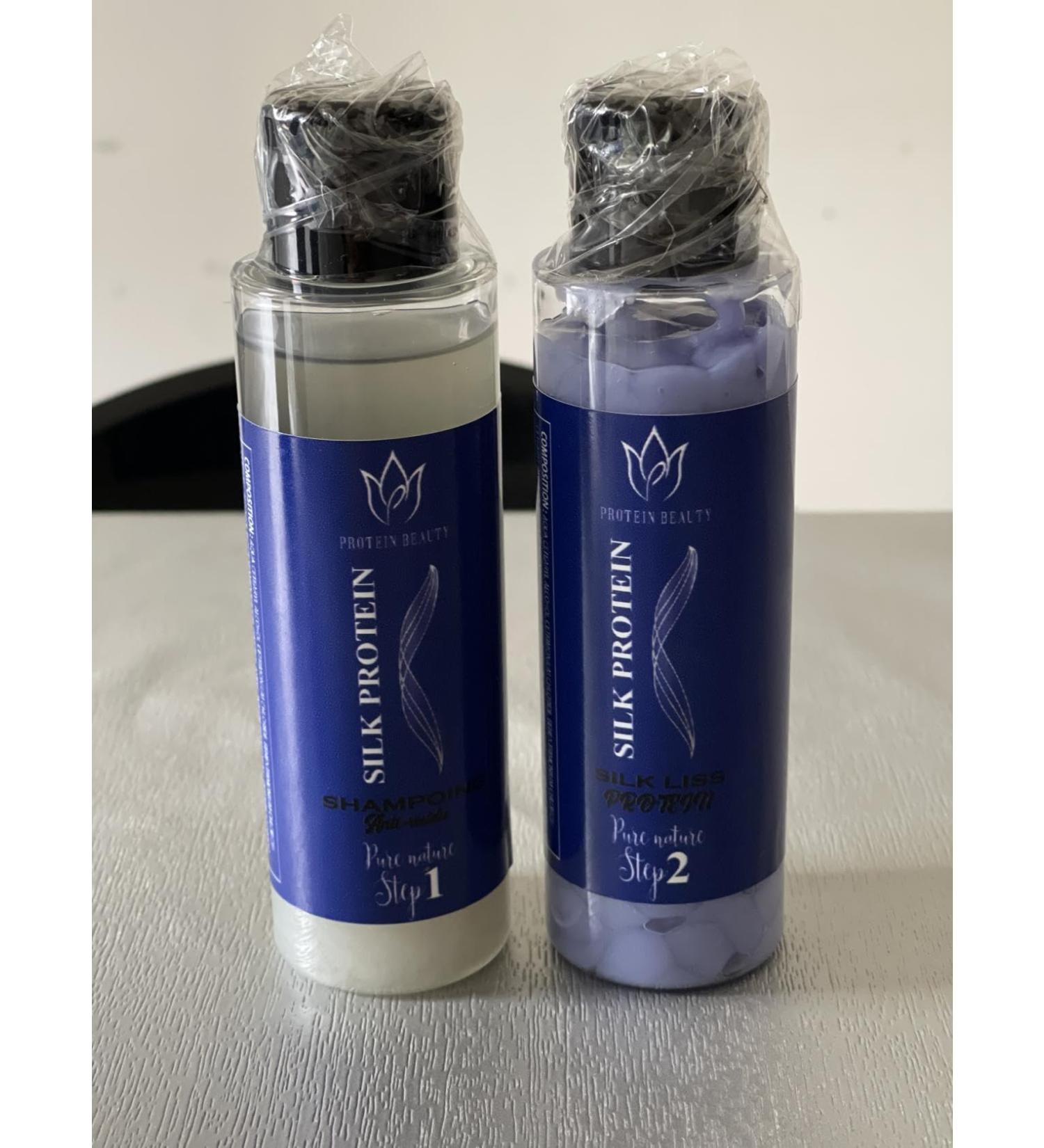 silk protein smoothing kit 100 ml