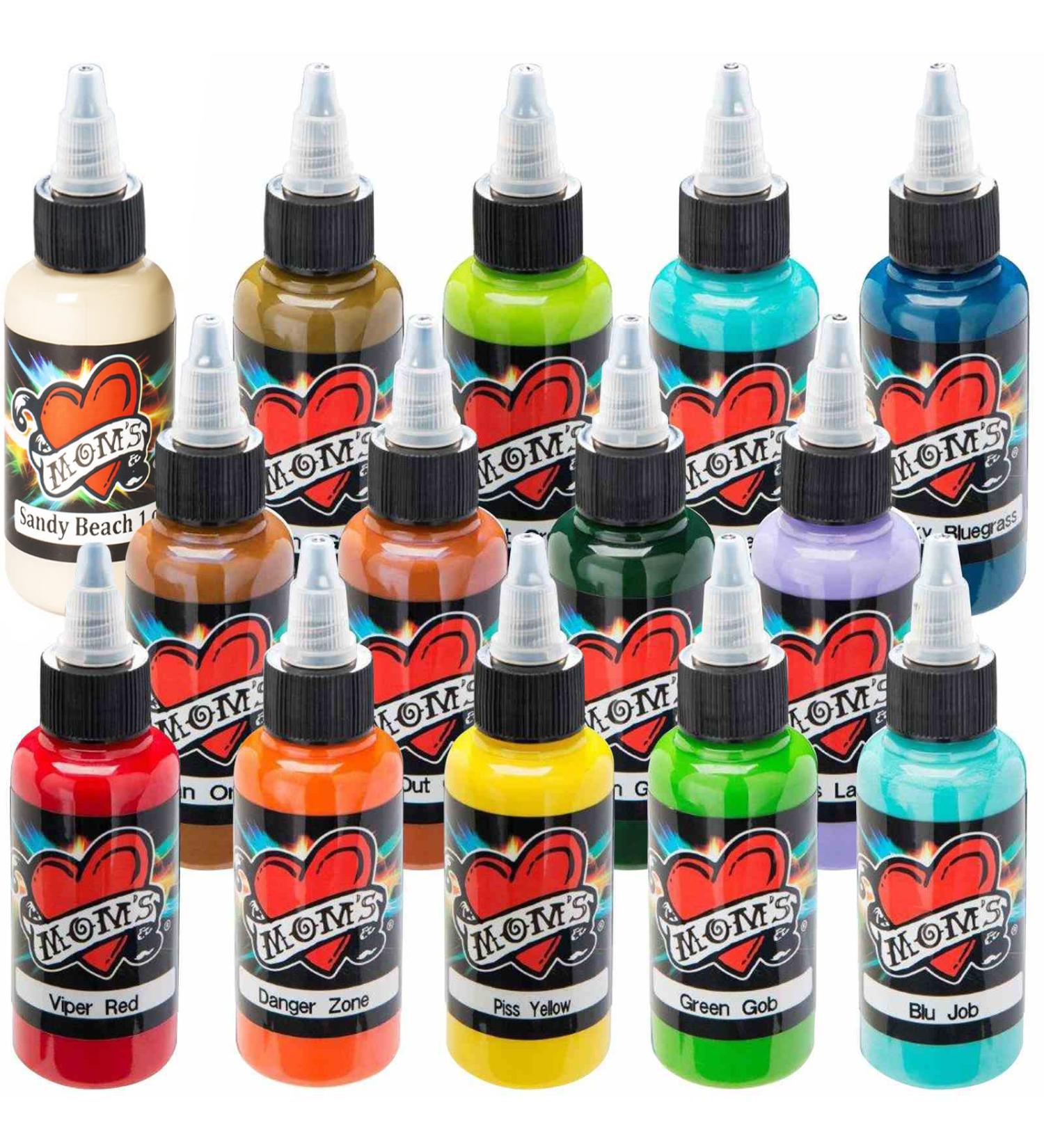 Millennium Moms EXOTIC SET Tattoo Ink 1/2 oz - Mom's 0.5oz (Pack of 1) - Buy Online on GoSupps.com