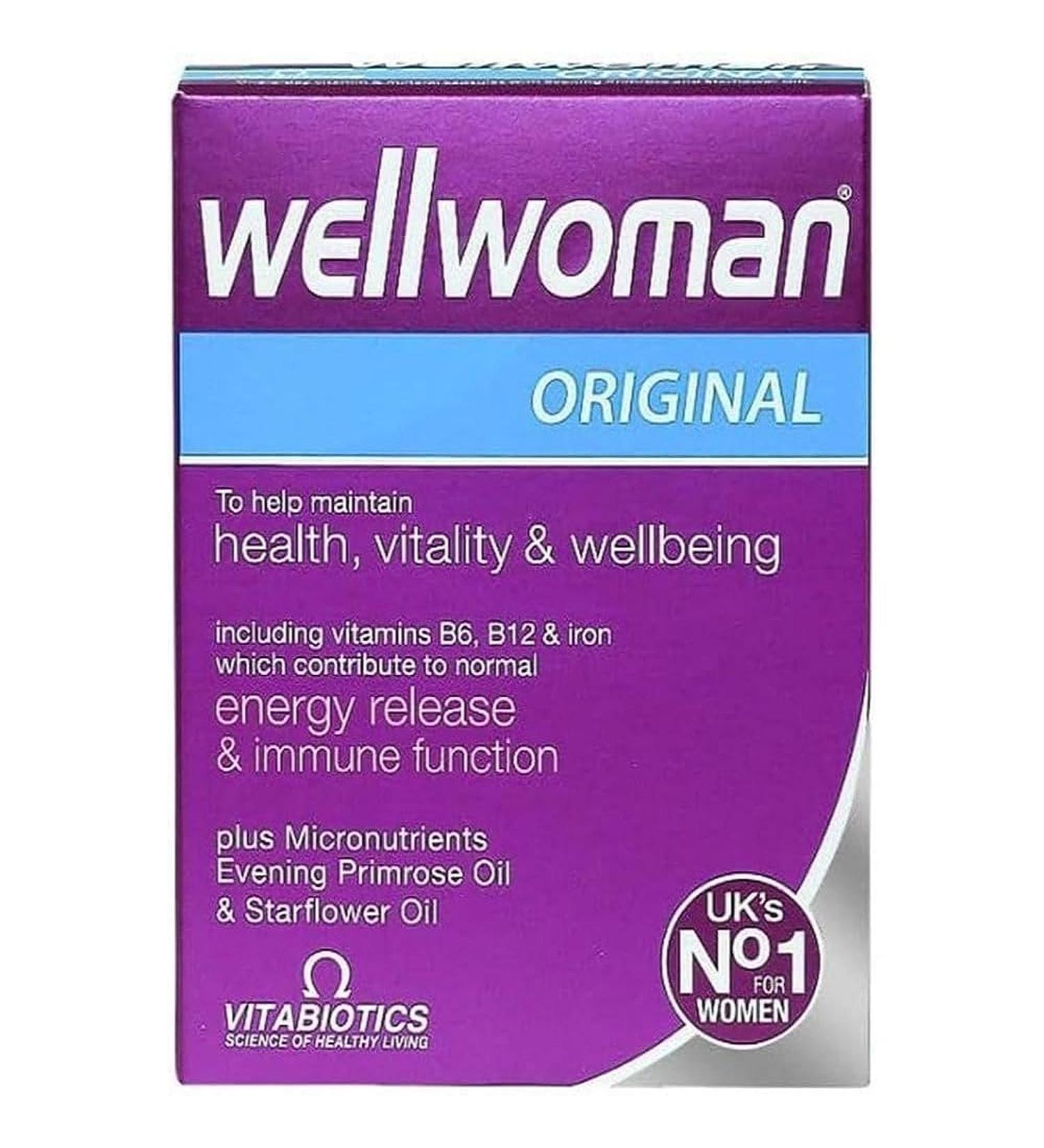 Vitabiotics Wellwoman Original Formula 30 Tablets - 1 Pack | Women's Health Supplement - Buy Online on GoSupps.com
