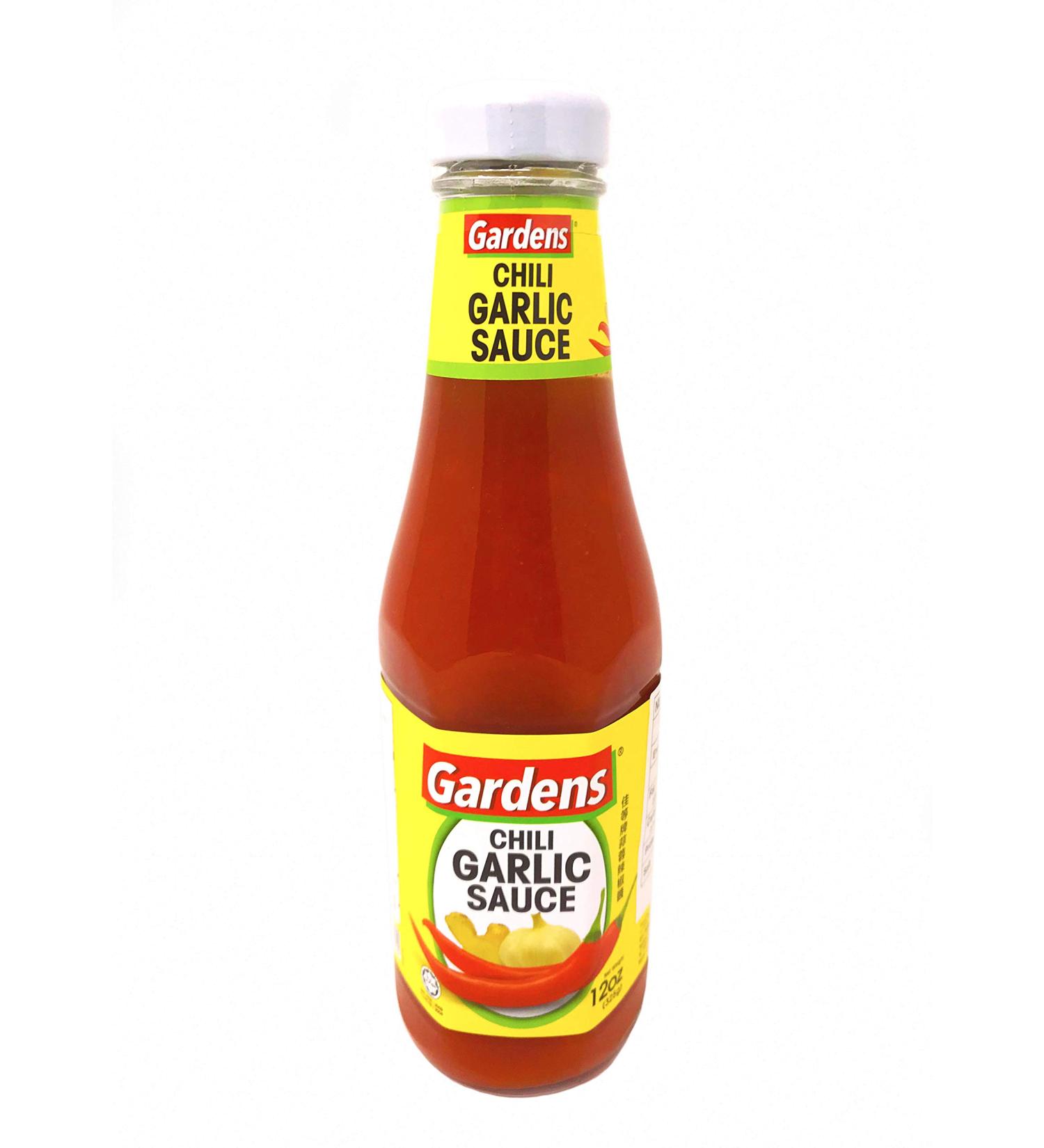 Gardens Chilli Garlic Sauce 325g for all your favourite dishes - Buy Online on GoSupps.com