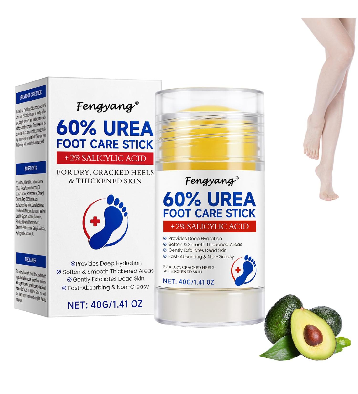 Fengyang Urea Foot Care Cream Foot Balm Stick Urea Foot Balm Stick makes the skin soft for elbows knees feet and hands - Buy Online on GoSupps.com