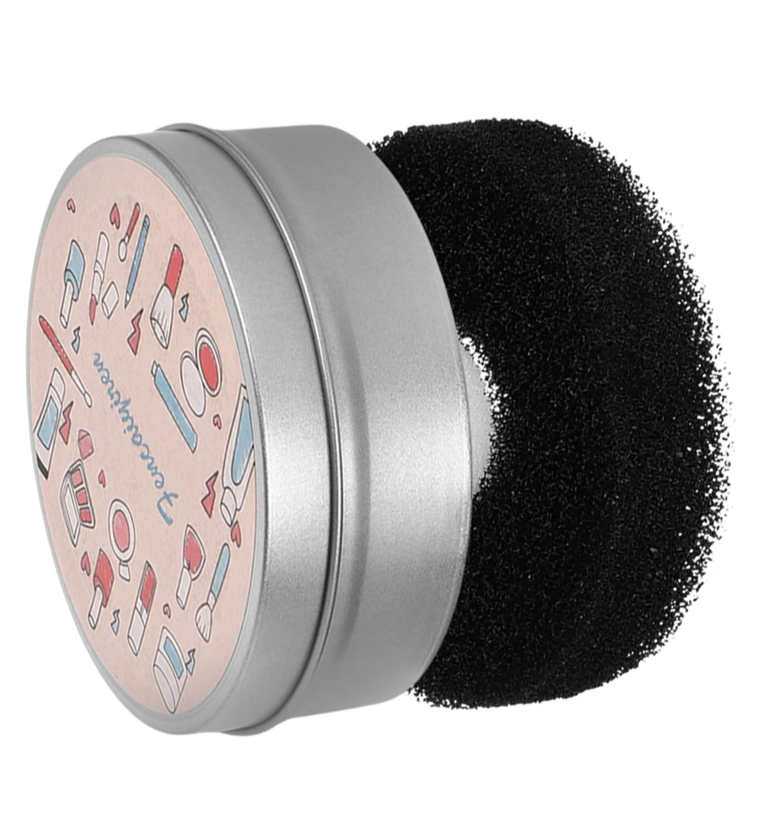 FRCOLOR 1 Set make up brush cleanser cleaning bowl tin box iron Miss makeup brush cleaning tools brush cleaning pad double layer sponge brush tool kit makeup supplies set - Buy Online on GoSupps.com