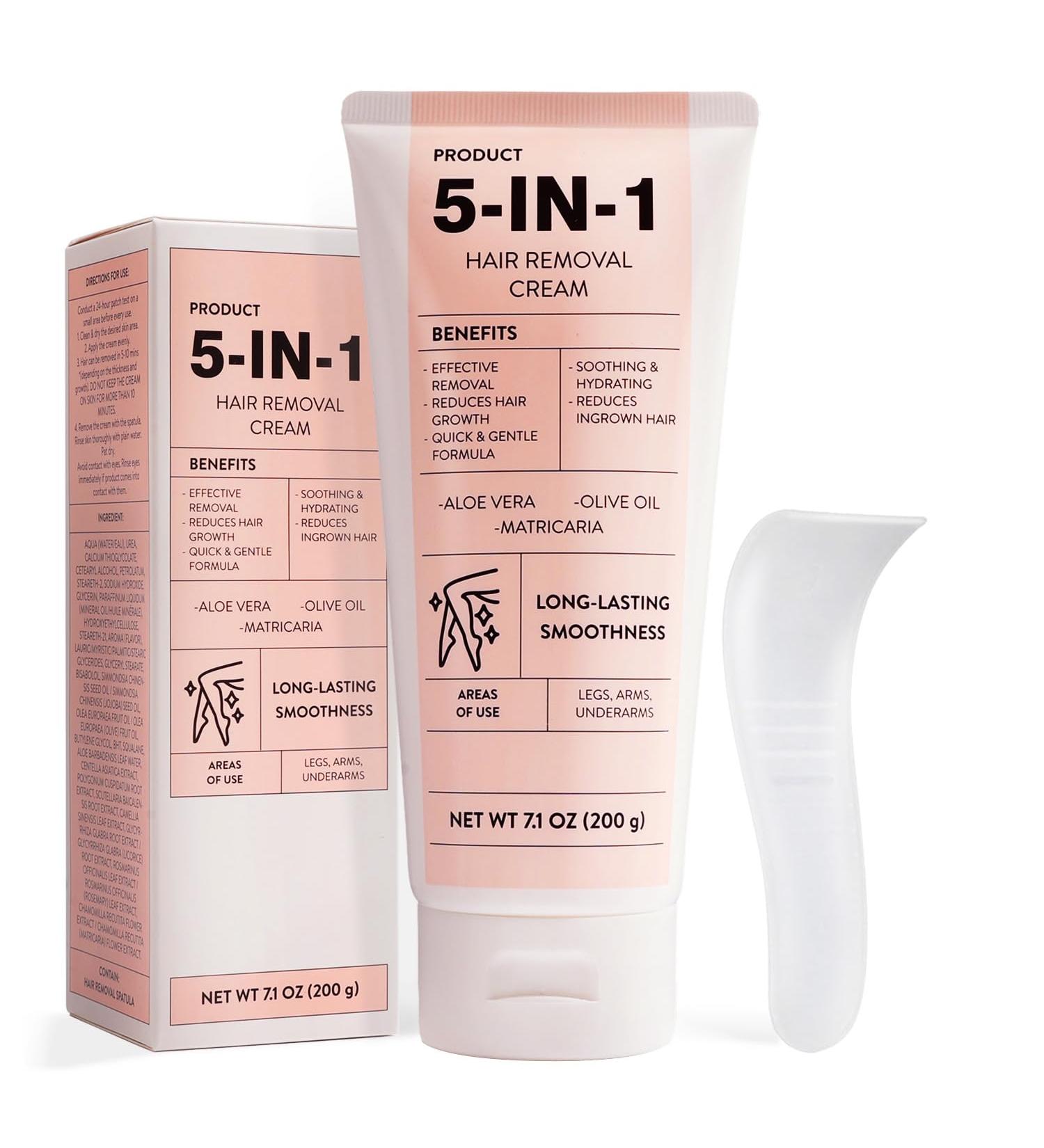 Buy Muse Lagoon Hair Removal Cream 7.1OZ - Aloe Vera & Olive Oil Formula for Women | Effective Body & Bikini Hair Remover - Buy Online on GoSupps.com