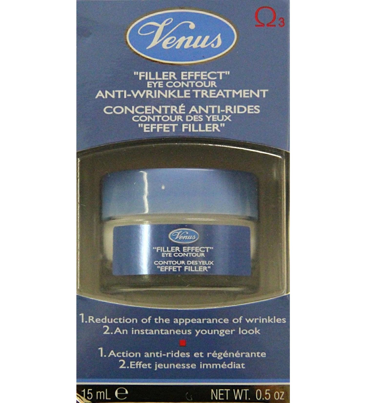 Venus "Filler Effect" Eye Contour Anti-Wrinkle Treatment .5 Oz.