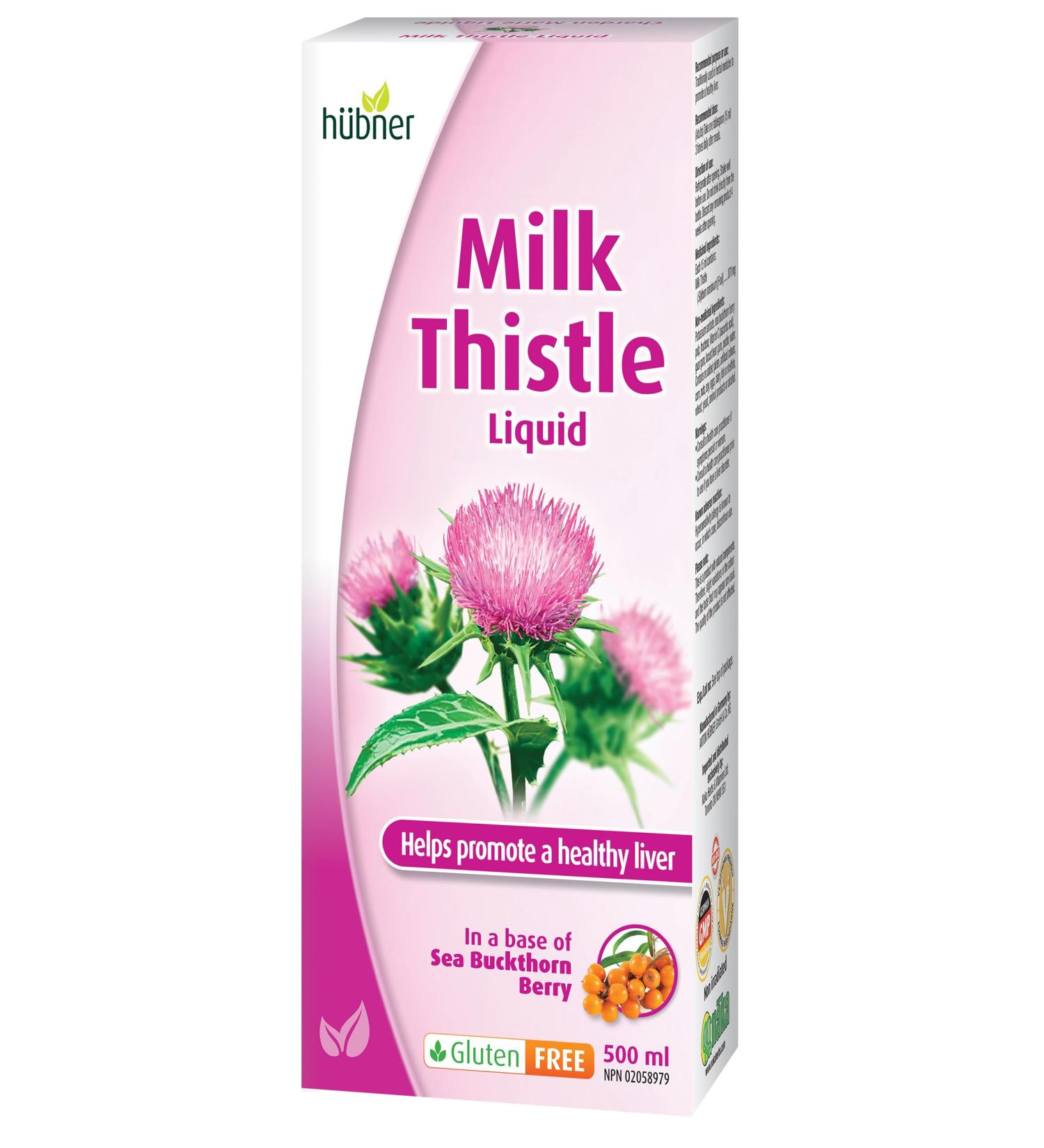 Hubner Milk Thistle Liquid - 500ml - Buy Online on GoSupps.com