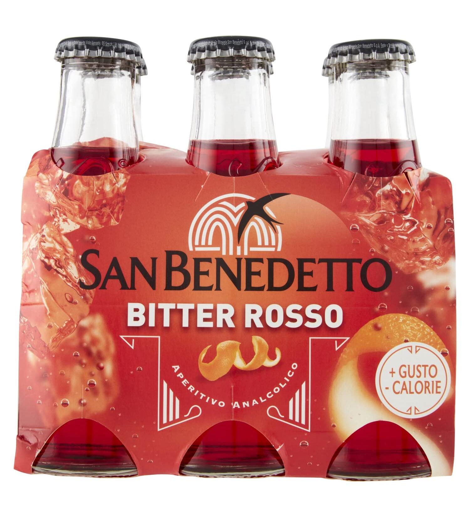 San Benedetto Ben's Lot of 48 amers ap ritifs without alcohol ap ritif 100 ml - Buy Online on GoSupps.com