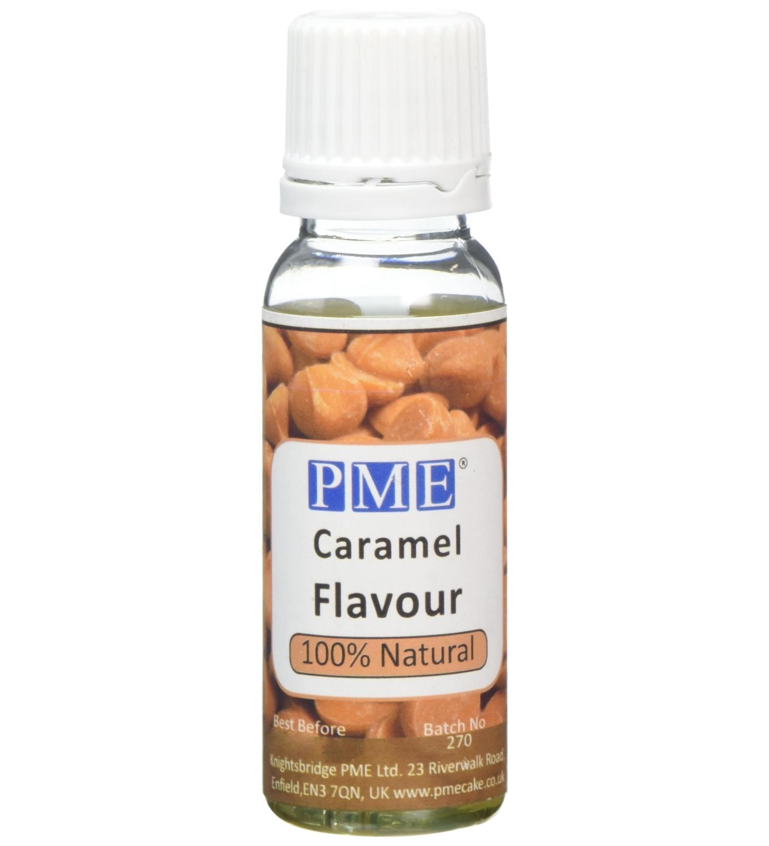 PME 100% Natural Caramel Flavour 25 ml - Buy Online on GoSupps.com