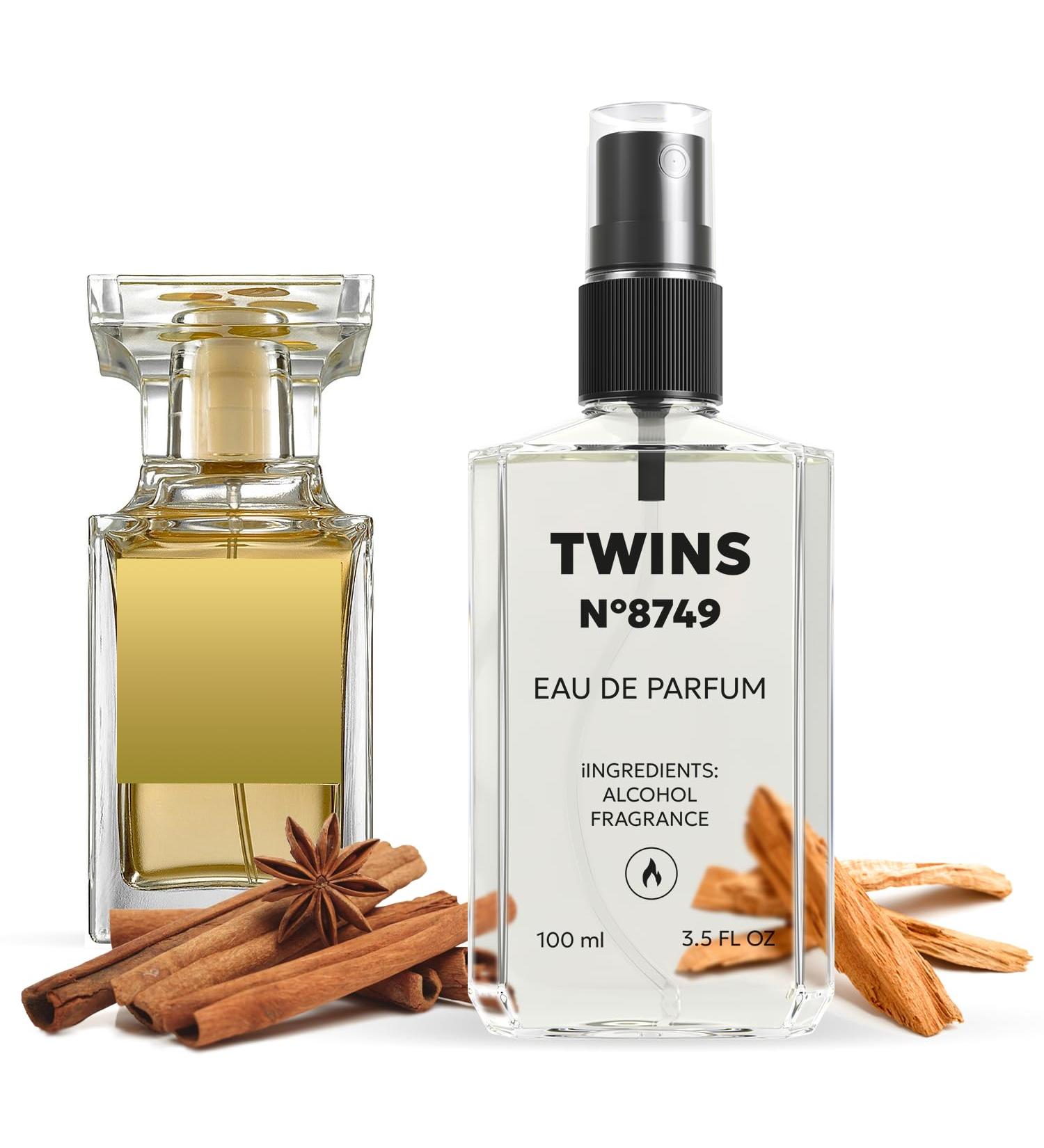 TWINS Impression of Santal Blush | Unisex Perfume for Women and Men Eau de Parfum | No.8749 | 3.4 Fl Oz / 100 ml Tom Ford Santal Blush Impression - Buy Online on GoSupps.com