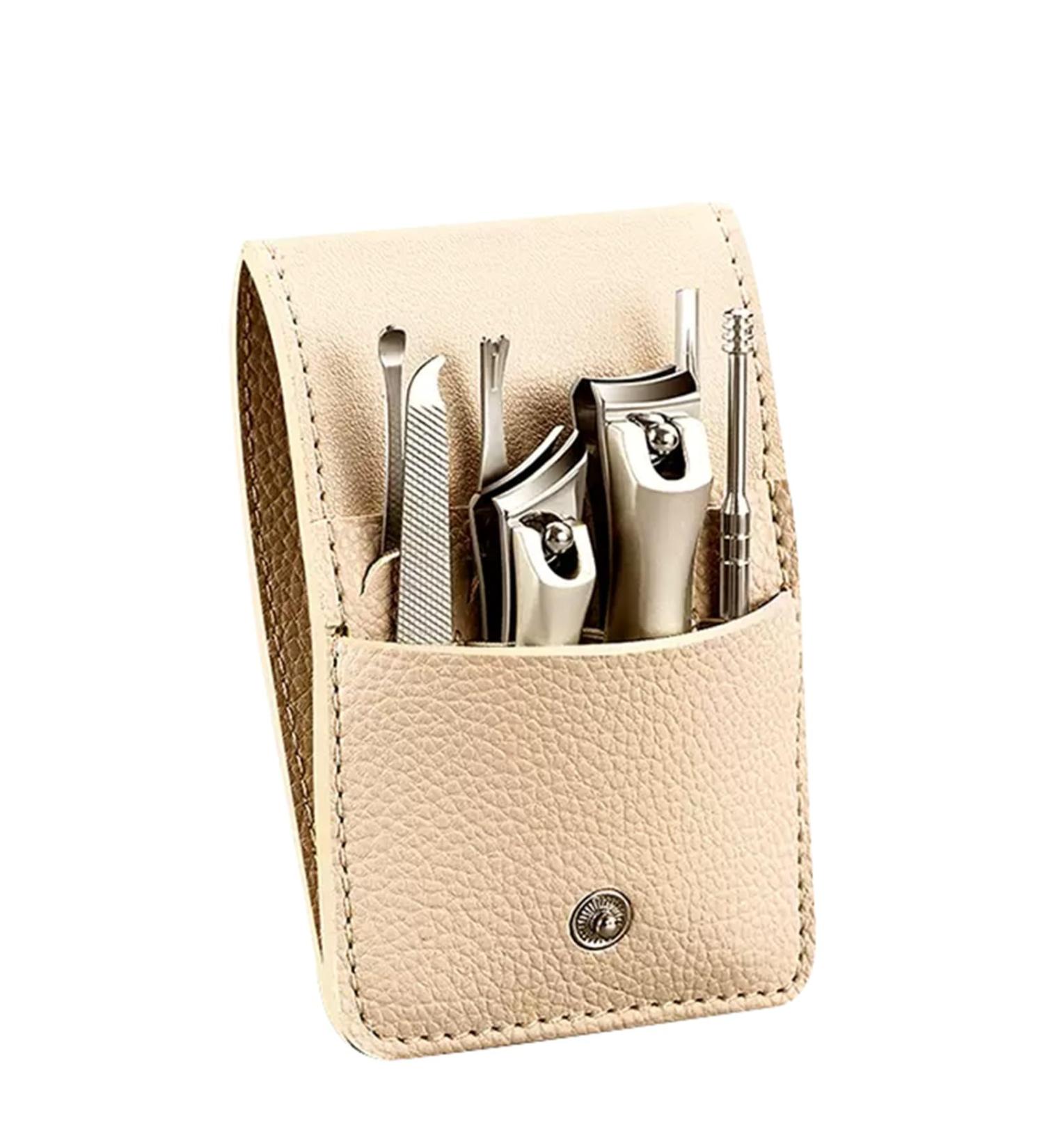 Nail Scissors Nail Cutter Set Manicure Set with Nail File for All Hand and Feet Sizes Manicure Set and Pedicure Kit Men Women Toenail Clippers Beige - Buy Online on GoSupps.com