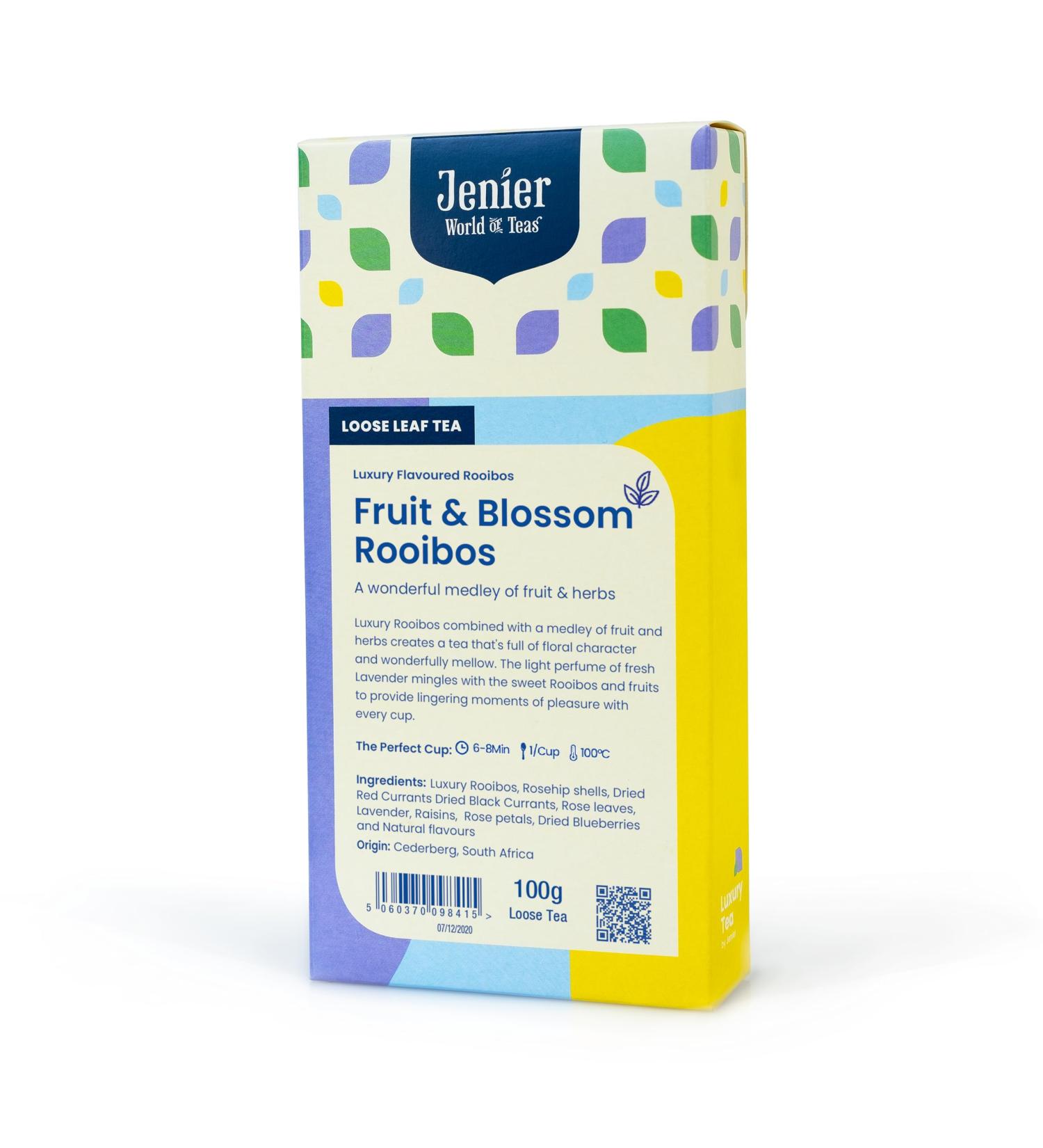 Fruit & Blossom Rooibos Tea - 100g Loose Leaf Tea