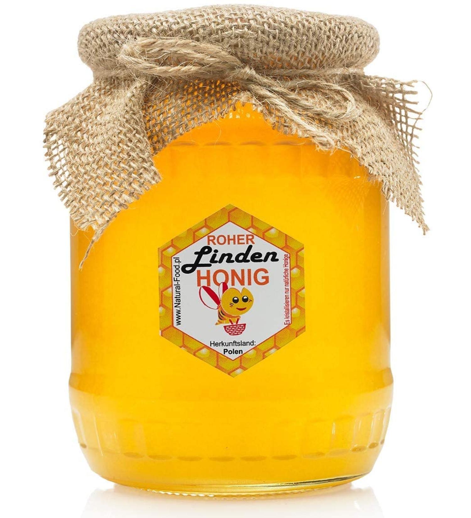 Raw Linden Honey 1.1 kg | Unfiltered & Natural | Directly from Beekeeper | Healthy No Additives - Buy Online on GoSupps.com