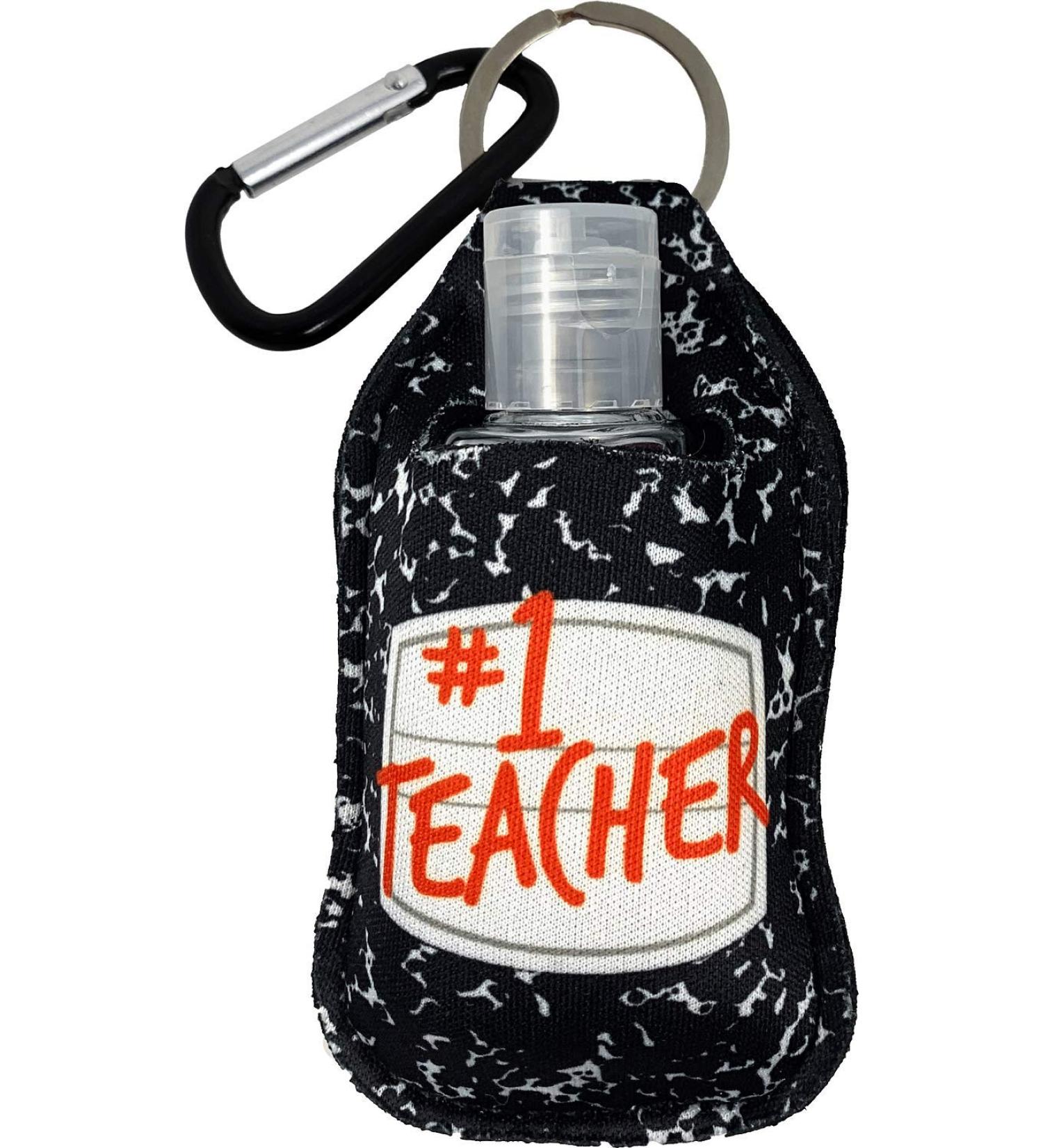 Spoontiques 15908 Hand Sanitizer Cover (Teacher)