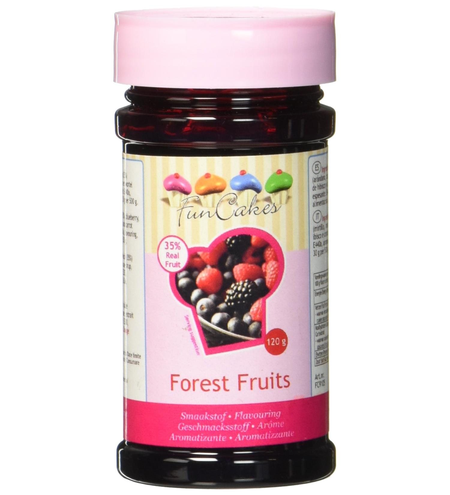 Buy FunCakes Forest Fruits Flavour Paste - 120g Wild Berries - Perfect for Baking & Recipes - International Shipping Available - Buy Online on GoSupps.com