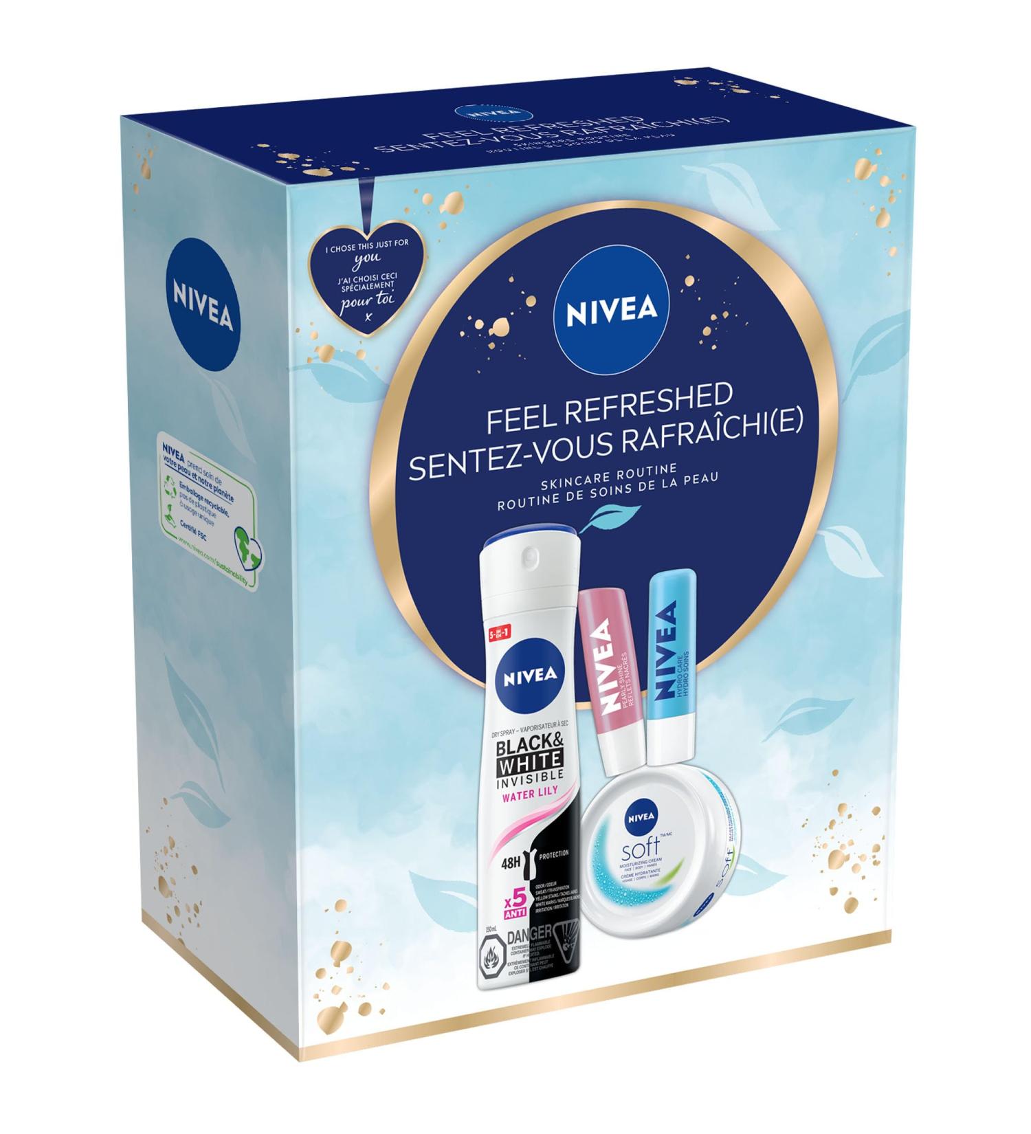 NIVEA Soft & Shine | Skin Care Routine Gift Set | Gift Basket for women | Holiday gift set - Buy Online on GoSupps.com
