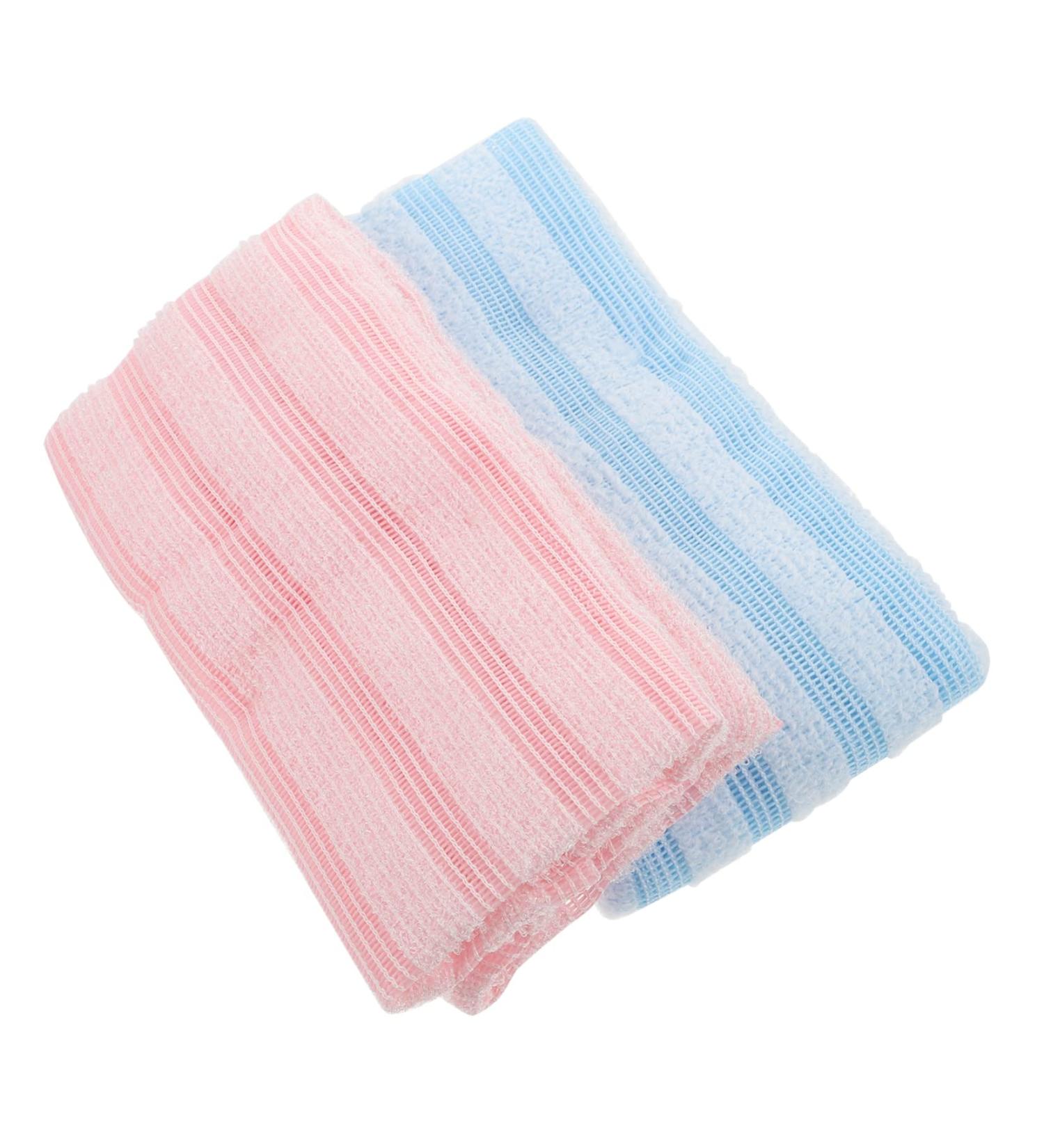 Healvian Bath Towel Set - Back Strip Cleaning Towels for Adults | Shower Loofah & Massager | Exfoliating Body Scrubbers - Buy Online on GoSupps.com