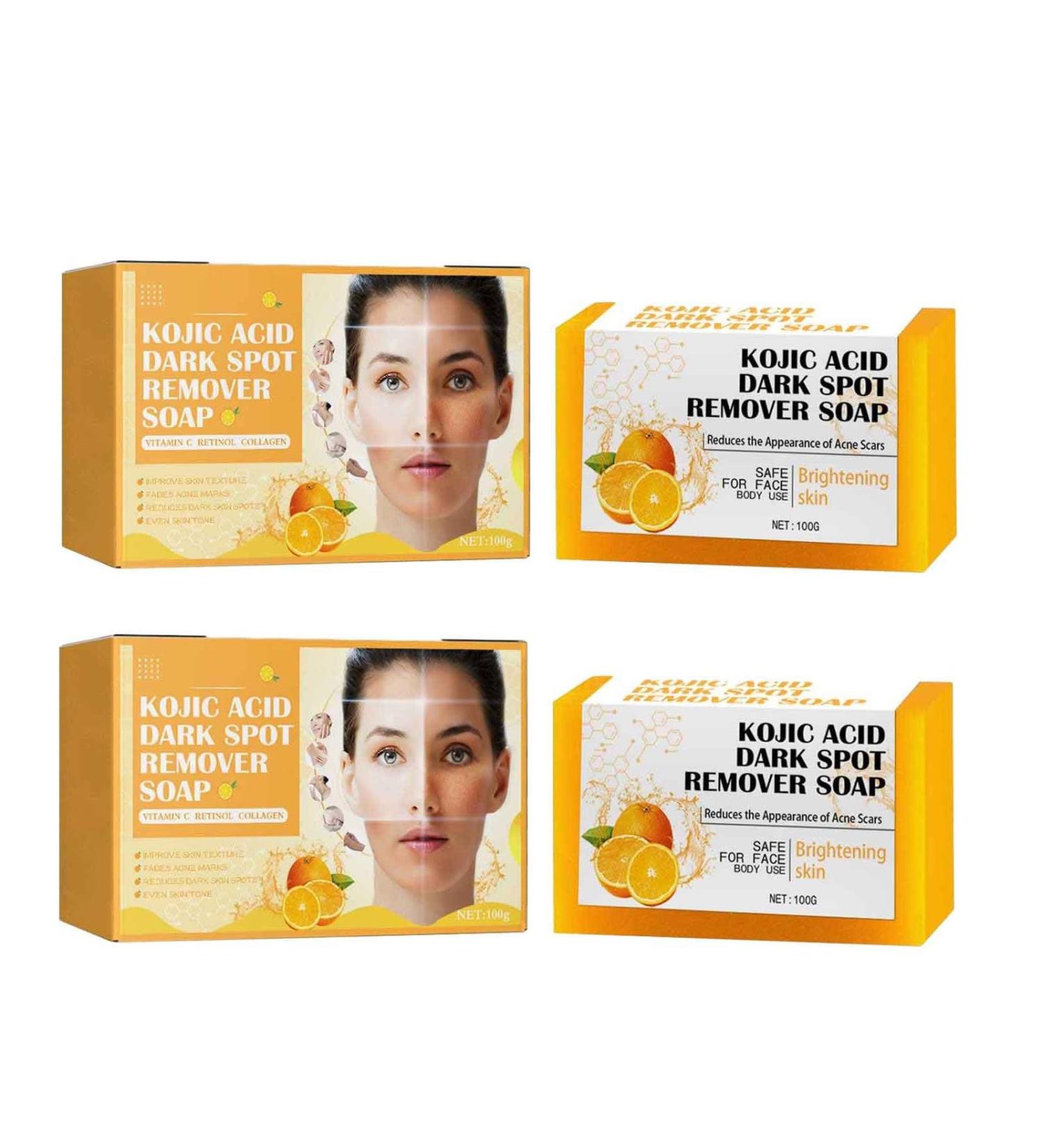 2PC Organic Turmericsoap For Darkspots Turmericsoap For Skin Brightening And Clearing Formula Natural Turmericsoap Bar 704irts (Orange One Size) 1 count (Pack of 1) Orange - Buy Online on GoSupps.com