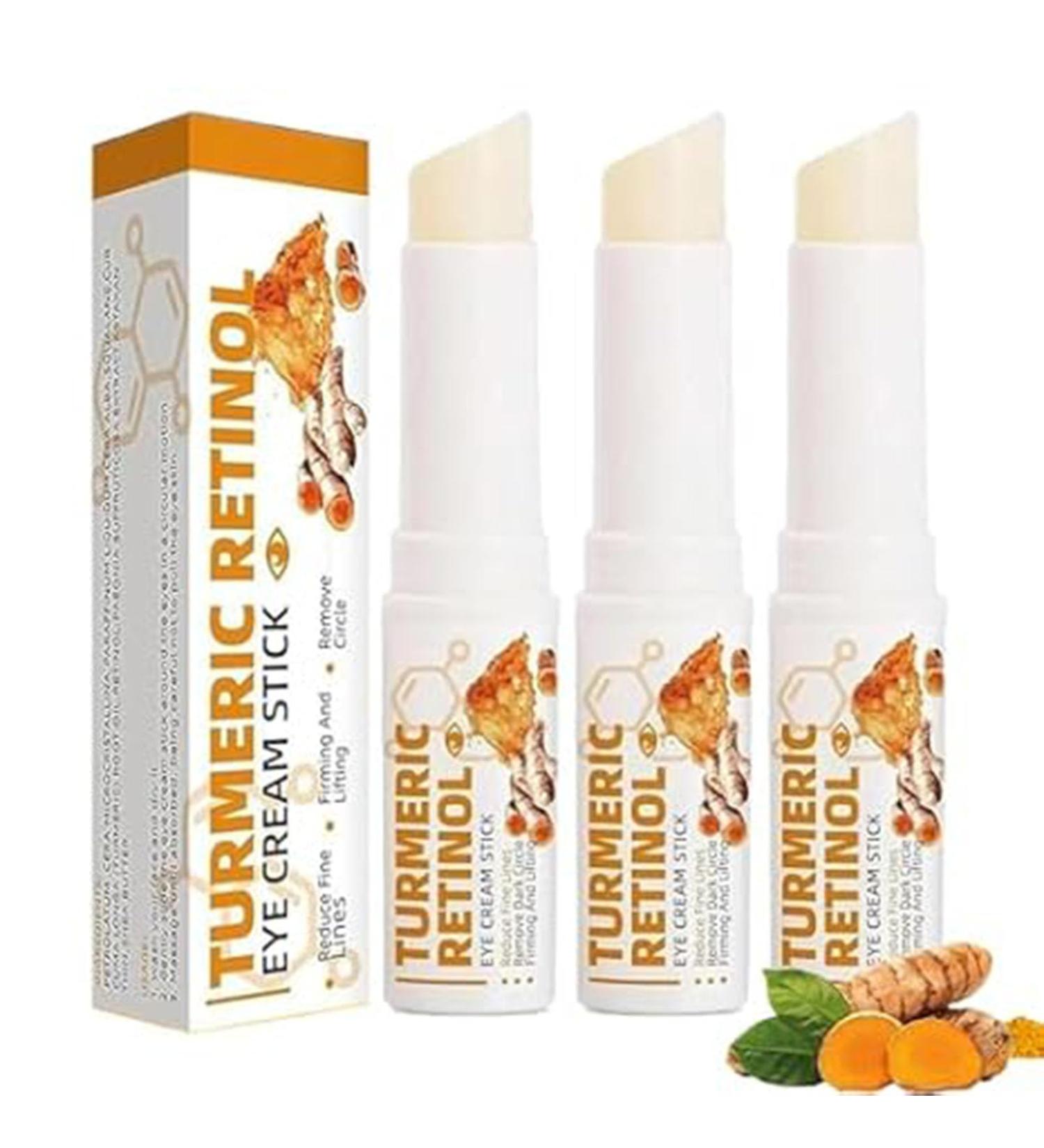 Sumcalio Lumibalm Eye Bags Turmeric Eye Cream Stick Turmeric Retinol Eye Stick Lumistick for eye bags Lumi stick for eye bags Eye Balm Stick Moisturizing 3 pieces 3 5 ml Pack of 1 - Buy Online on GoSupps.com