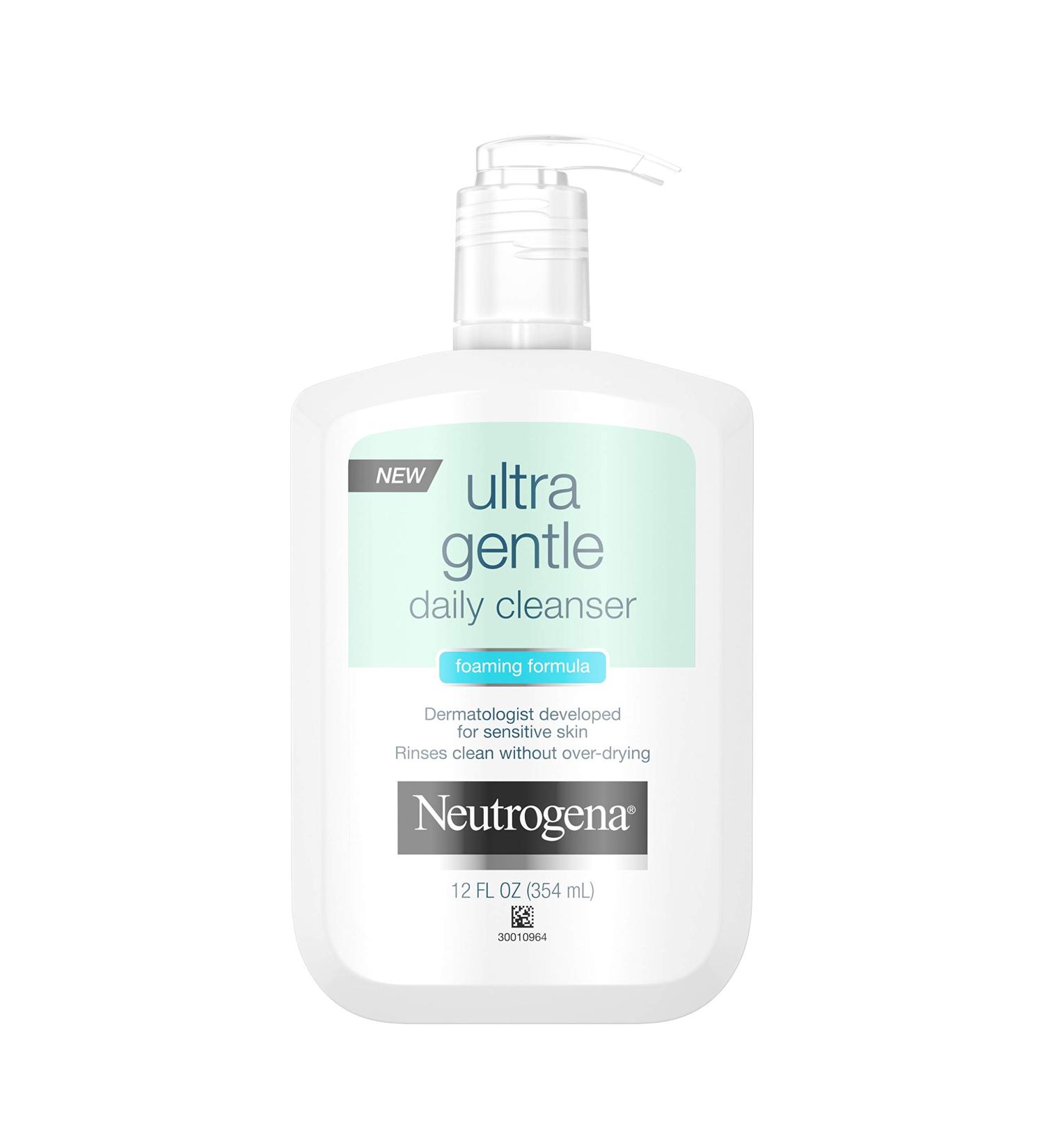 Neutrogena Ultra Gentle Daily Cleanser 12 oz - Effective Gentle Formula for All Skin Types | Buy Internationally - Buy Online on GoSupps.com
