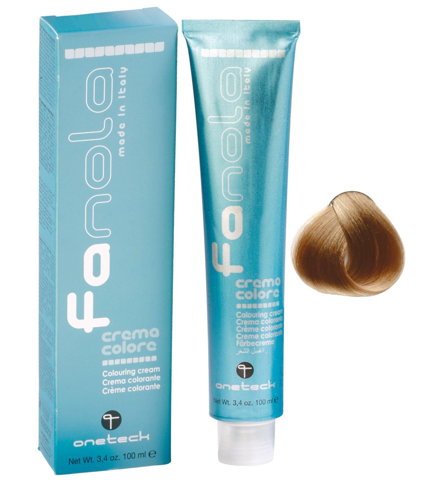 Fanola Crema Colore Colouring Cream 9.00 Very Light Blonde Intensive 100 ml - Pack of 1 - Buy Online on GoSupps.com