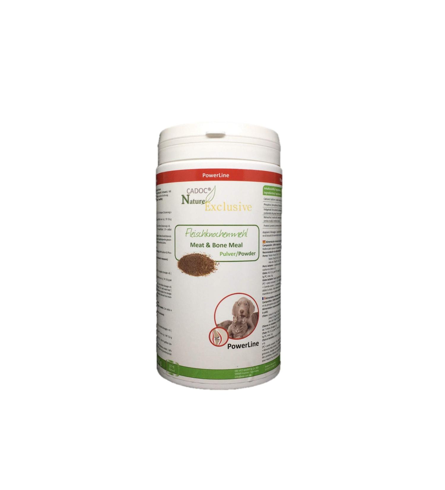 Cadoc Nature Exclusive Meat and Bone Meal 800g - Premium Pet Nutrition for Optimal Health | Buy Now - Buy Online on GoSupps.com