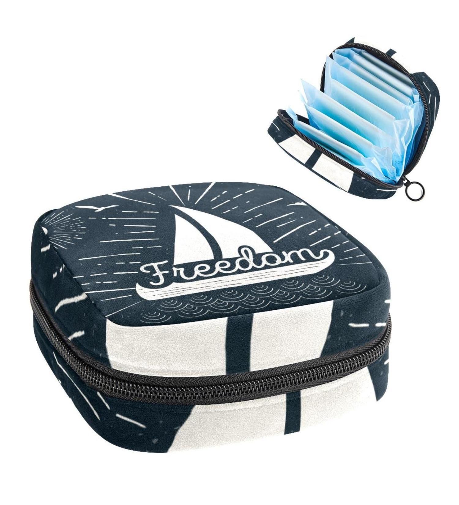 Women's Bond Storage Pockets Stillpad Keeper - Portable Period Kit & Feminine Product Bag - Colorful & Convenient - Buy Online on GoSupps.com