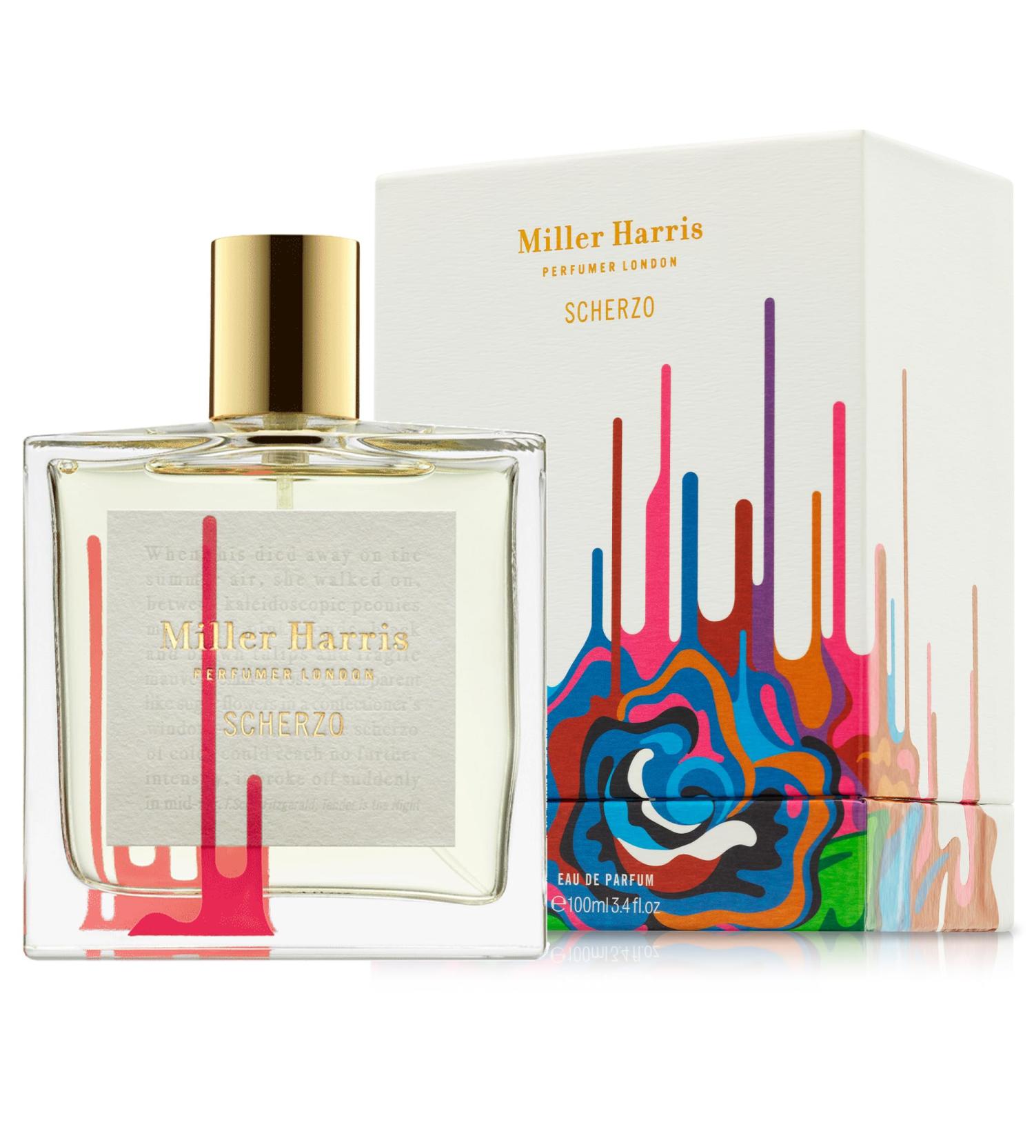 Miller Harris Scherzo Eau de Parfum | Floral Oud Sweet Perfume (3.4 fl oz) - Buy Online on GoSupps.com