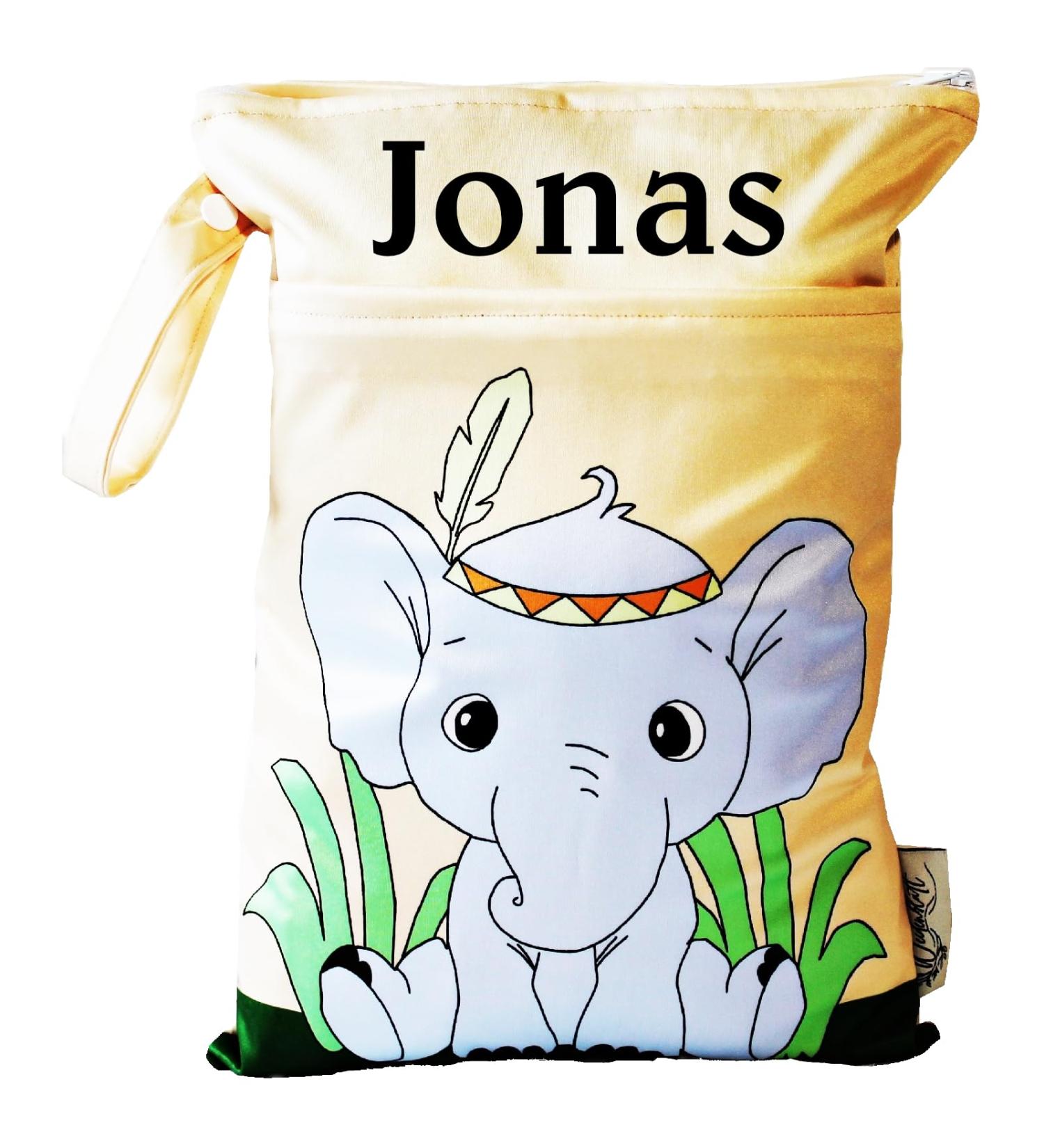 Buy Wetbag Naspasche - Versatile Diaper Bag for Kindergarten & On-the-Go (Elephant) | International Shipping Available - Buy Online on GoSupps.com