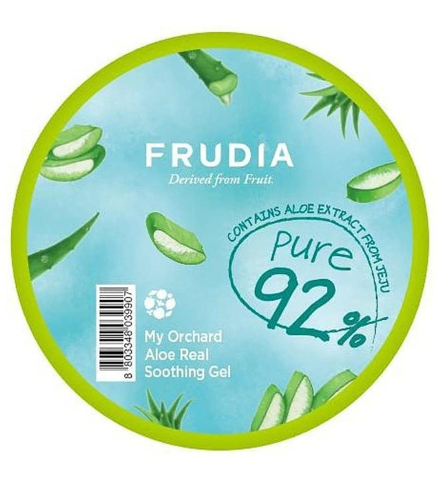 Buy FRUDIA WELCOS My Orchard Aloe Real Soothing Gel 300ml | Soothing Aloe Gel for All Skin Types - International Shipping Available - Buy Online on GoSupps.com