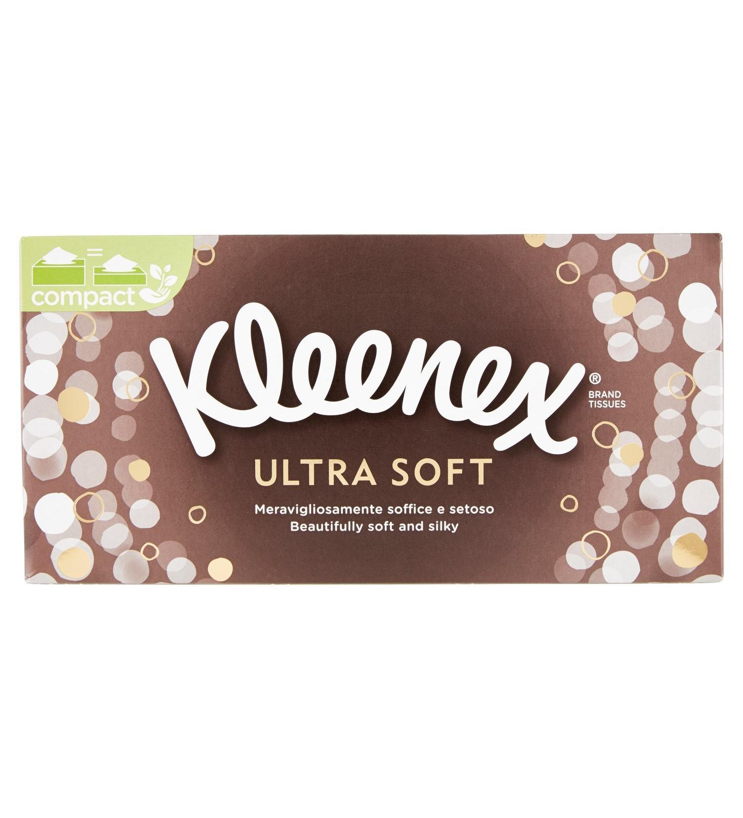 Kleenex Ultrasoft Box Tissue Paper - 80 Pieces | Soft & Gentle Facial Tissues | International Shipping Available - Buy Online on GoSupps.com
