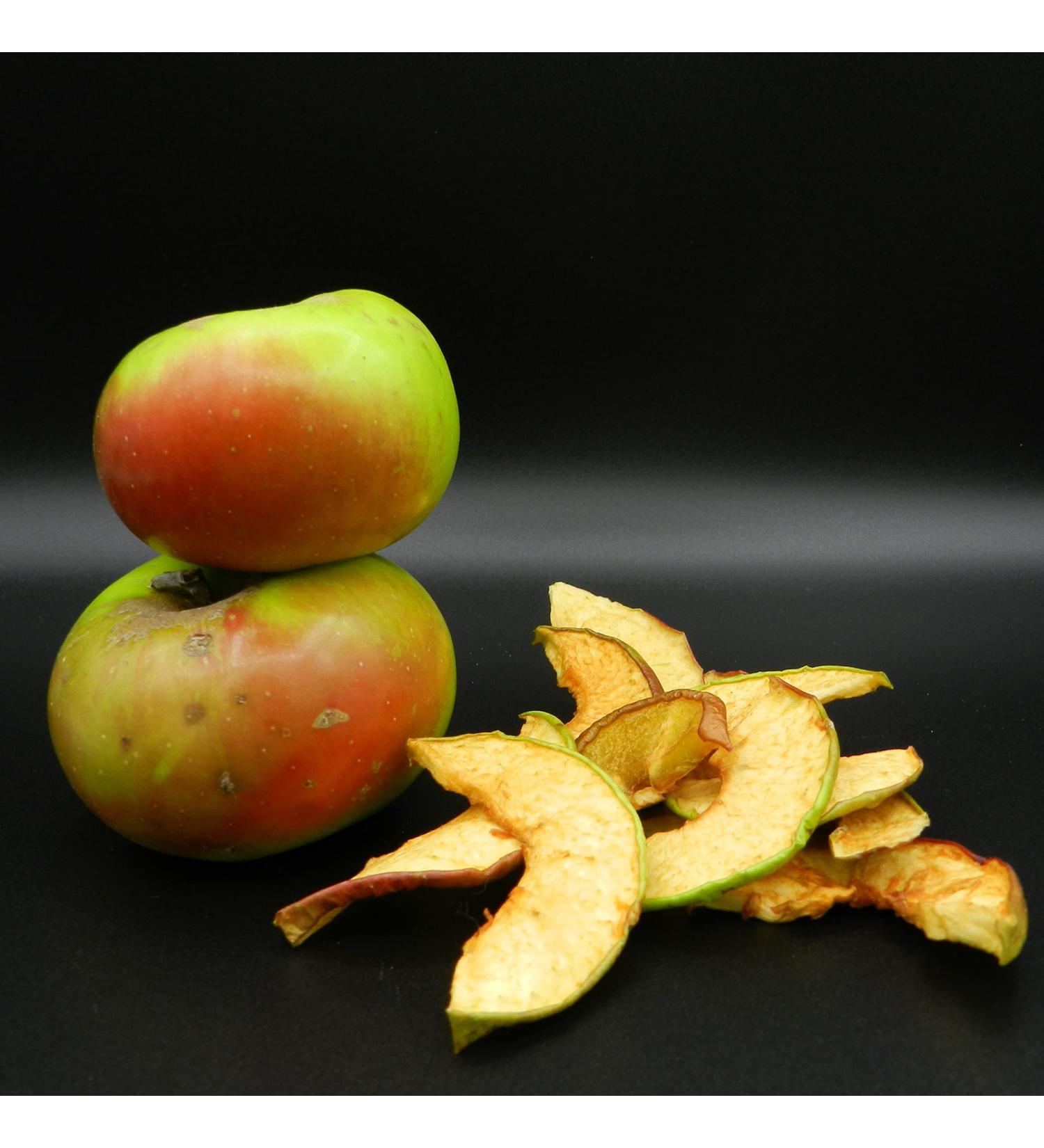  Malbosca Organic dehydrated apple snack 20g sugar-free 100% Italian cold-dried apples no added preservatives no additives only fresh dehydrated fruit suitable as a raw food 100% plant-based - Buy Online on GoSupps.com