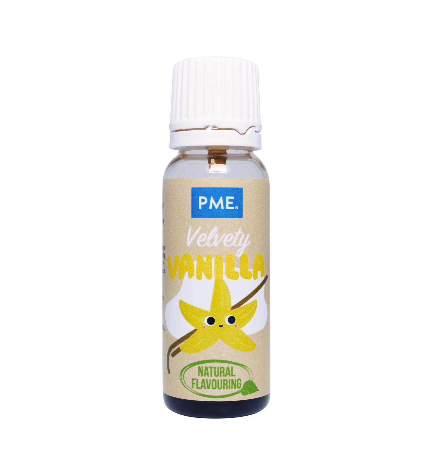 PME 100% Natural Vanilla Flavour 25 ml Brown - Buy Online on GoSupps.com