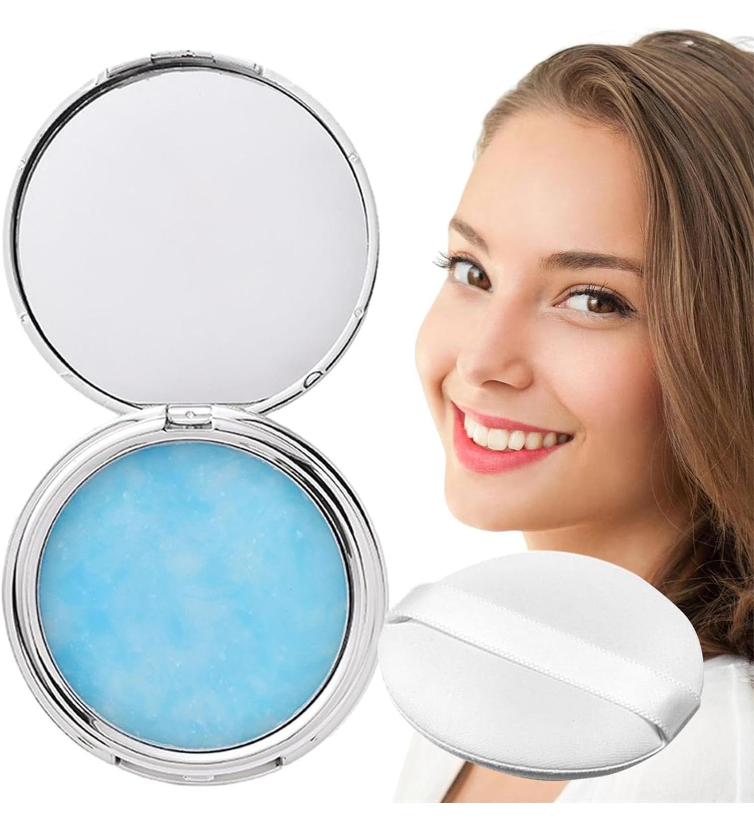 Lavender Matte Powder Waterproof Pressed Lavender Powder Oil Control Breathable Lighting Setting Powder Long Life - Buy Online on GoSupps.com