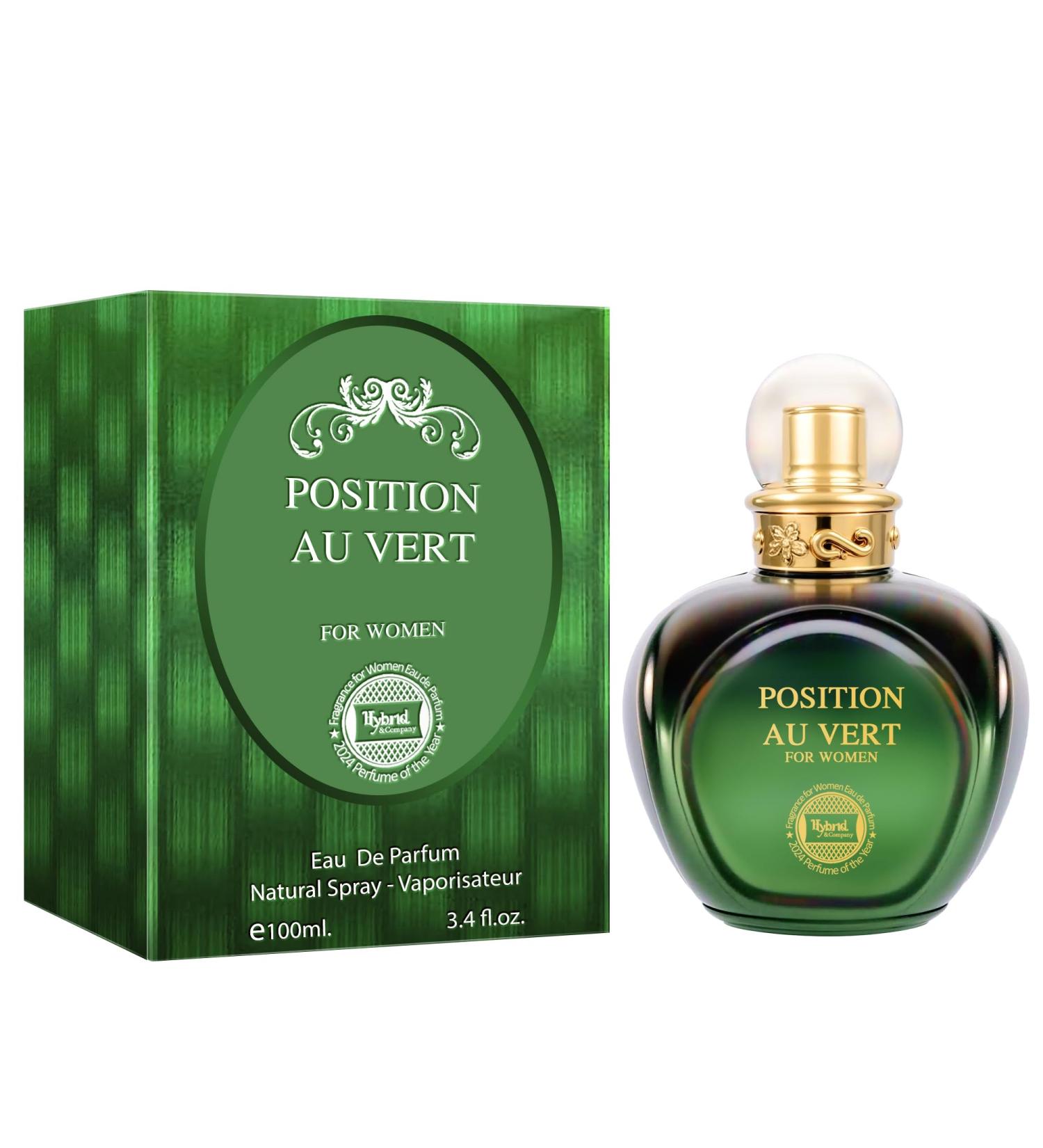 Hybrid & Company Women Position Au Vert Eau De Parfum Natural Spray Vaporisateur 3.4 Fl Oz POSITION AU VERT 3.4 Fl Oz (Pack of 1) - Buy Online on GoSupps.com